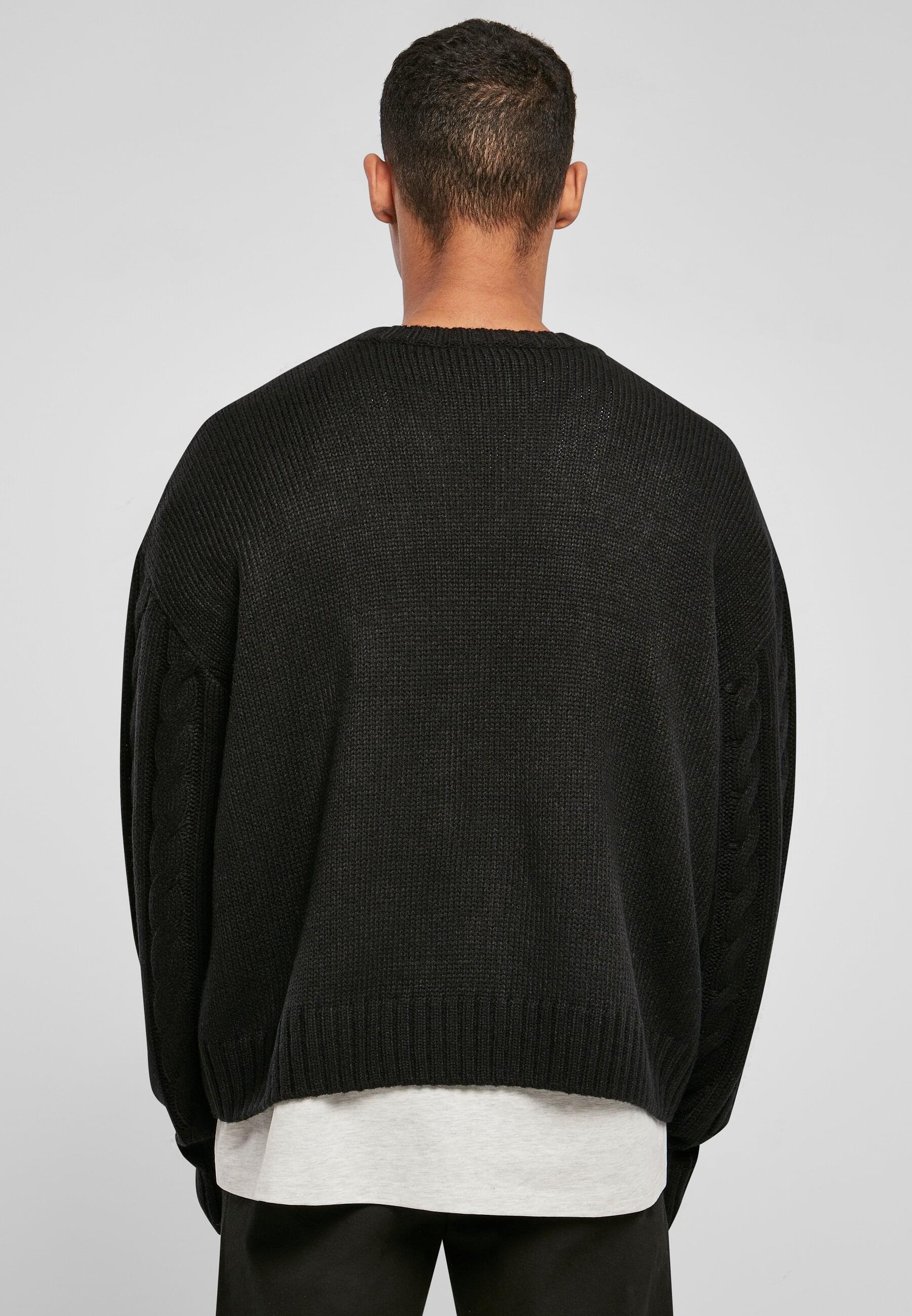 URBAN CLASSICS Rundhalspullover »Urban Classics Herren Boxy Sweater« 1 Stk.