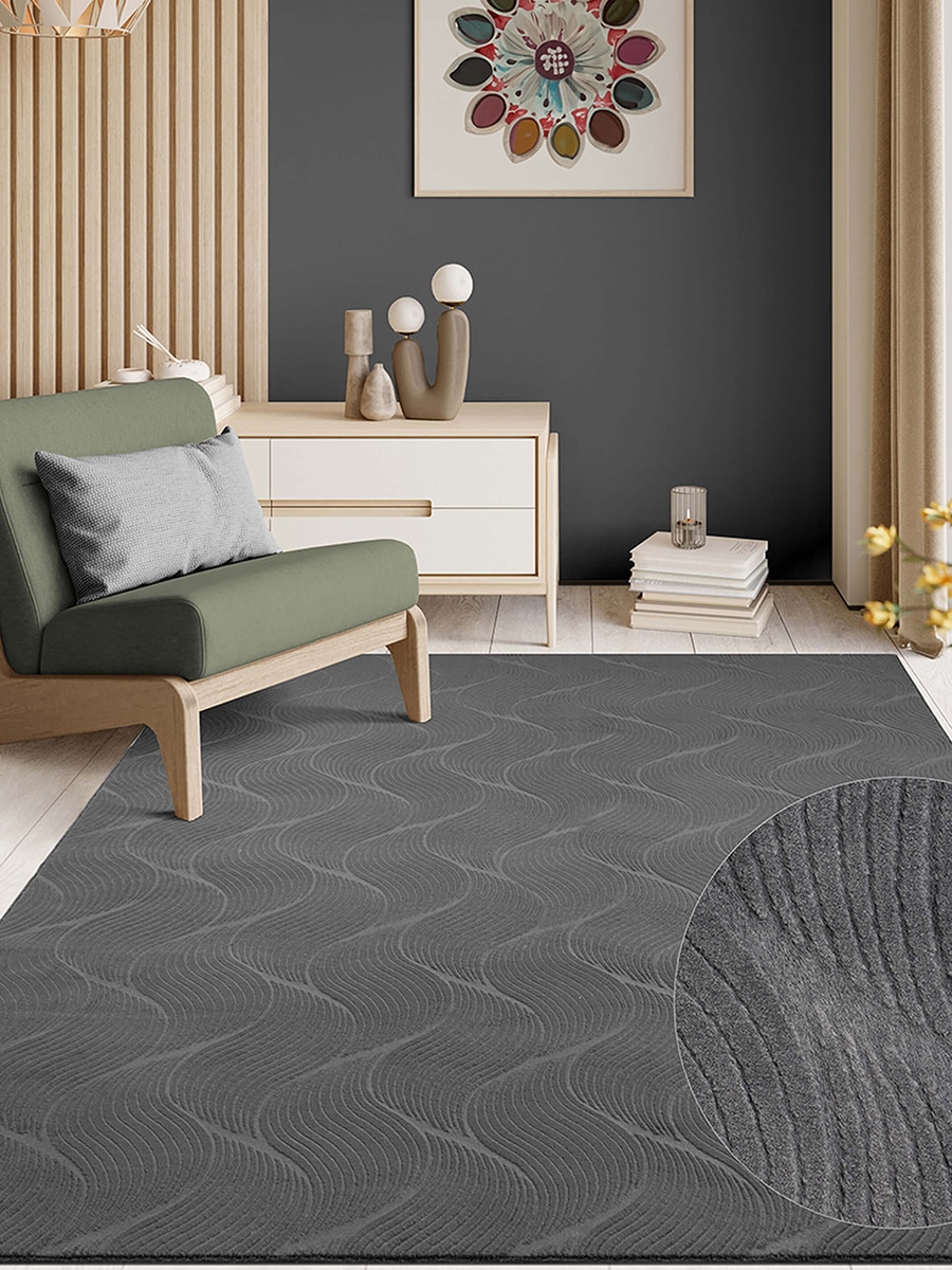 the carpet Teppich »Rio«, rechteckig, 8 mm Höhe, weicher Wohnzimmer Teppich rutschfest 3D-Optik