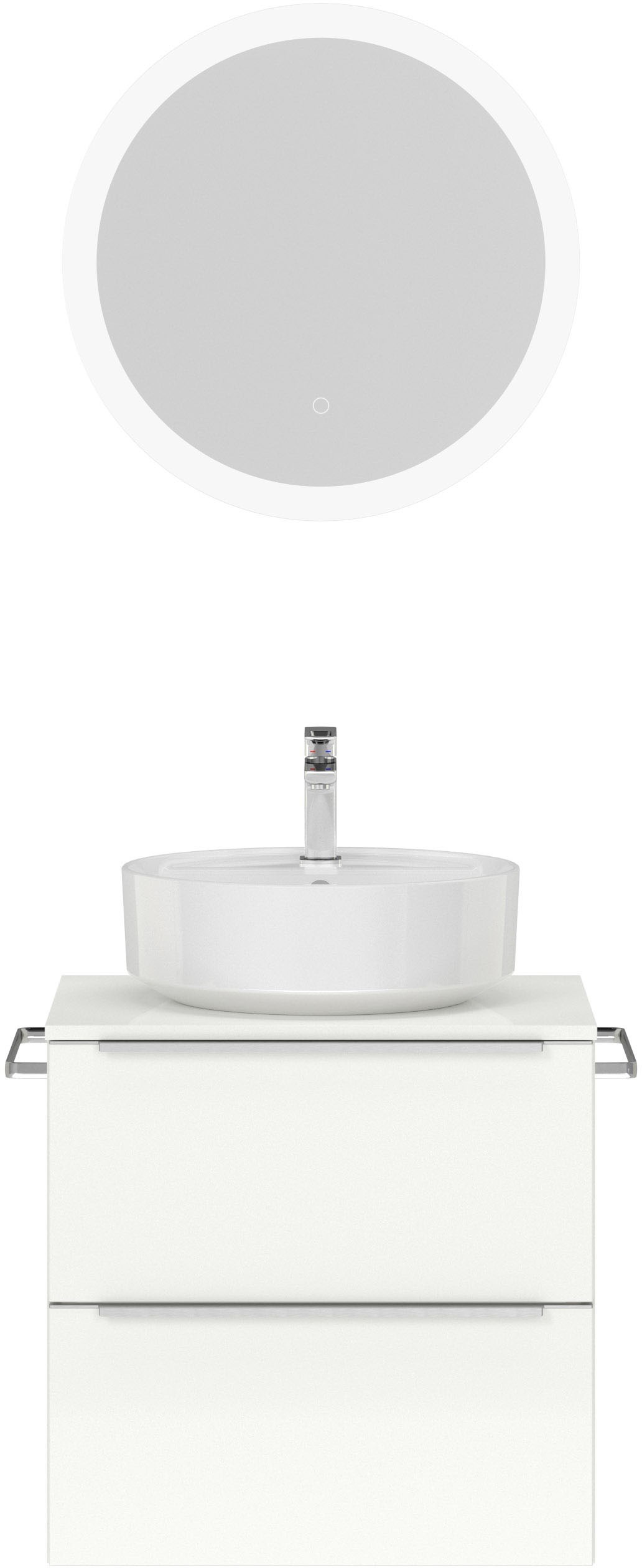 nobilia® Badmöbel-Set »Alvene« vormontiert, mit Soft-Close, 2 Stk. tlg. günstig online kaufen