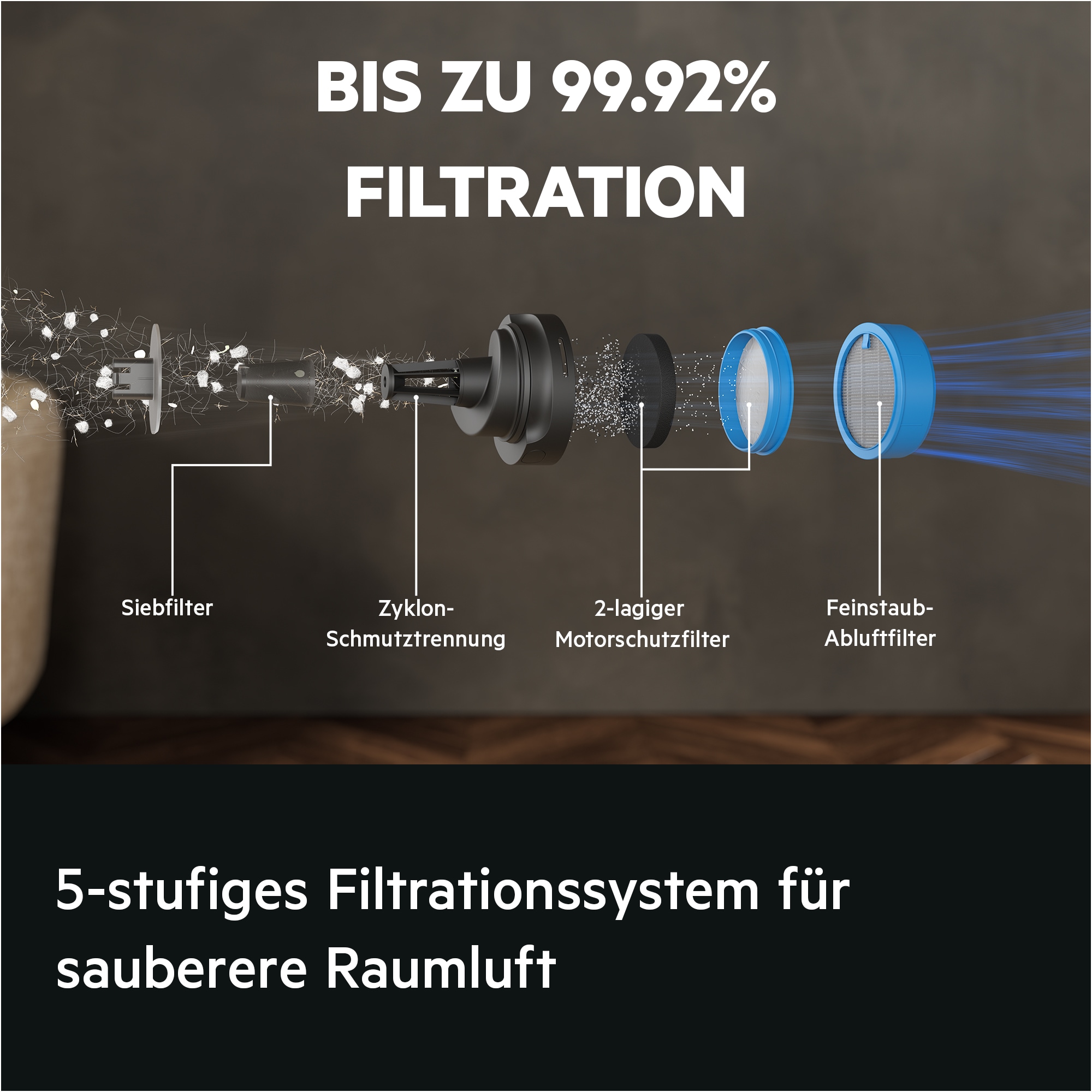 AEG Akku-Hand-und Stielstaubsauger »6000« sehr leicht 2,5 kg, 53 % Recyclingmaterial, bis zu 50 Min. Laufzeit