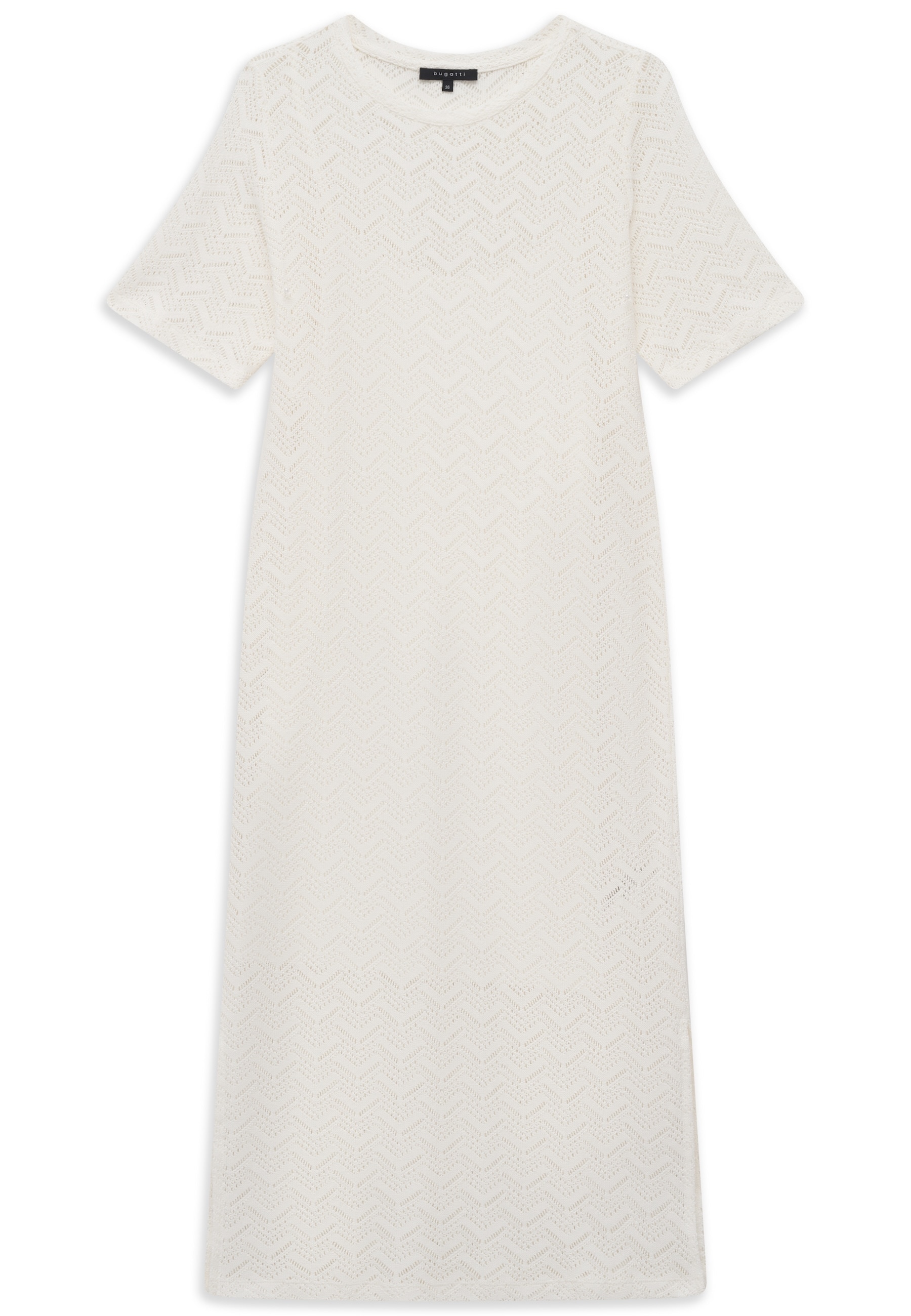 bugatti Sommerkleid mit Struktur aus Baumwollmix