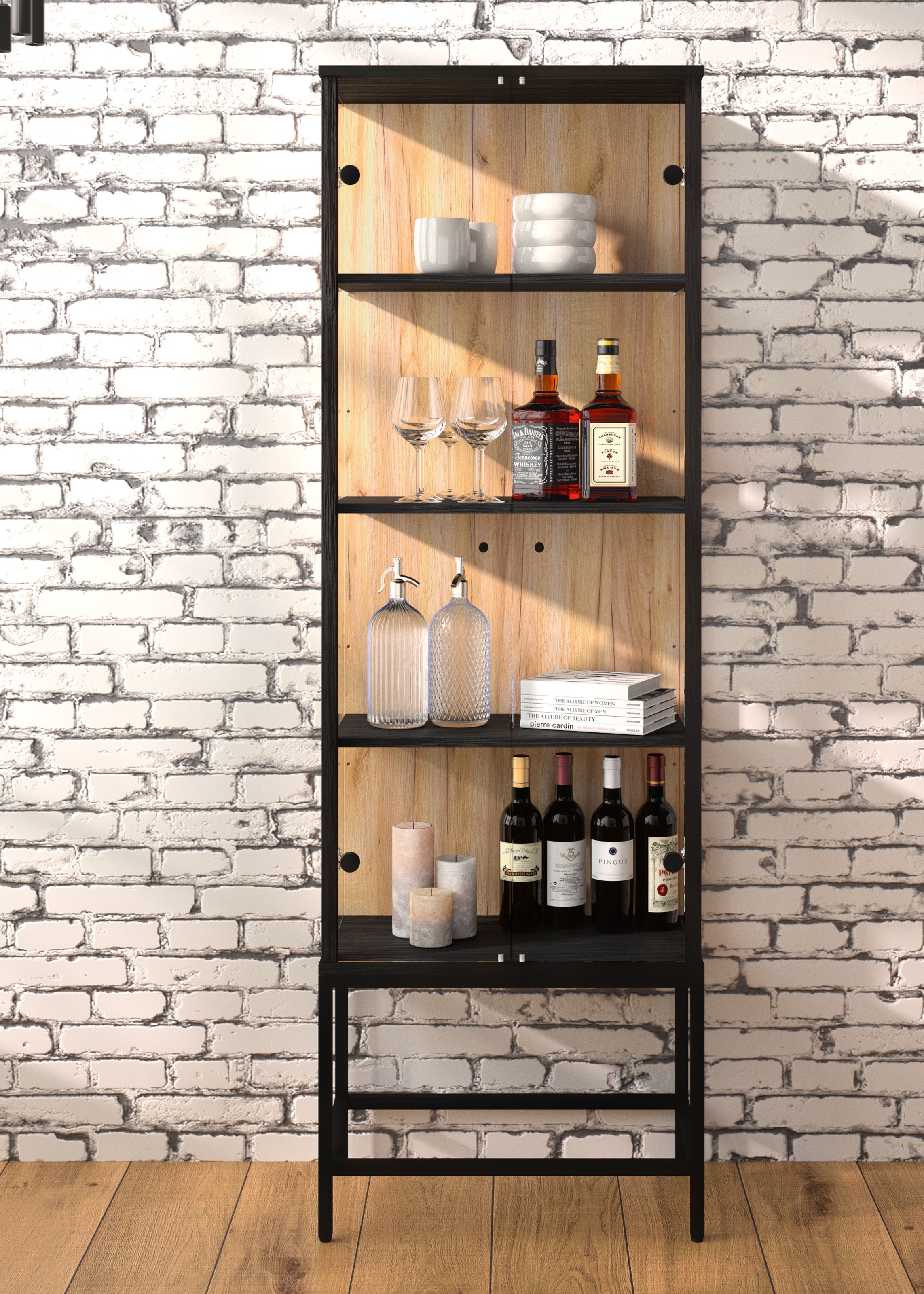fif möbel Vitrine »STEP«, (1 St.) günstig online kaufen