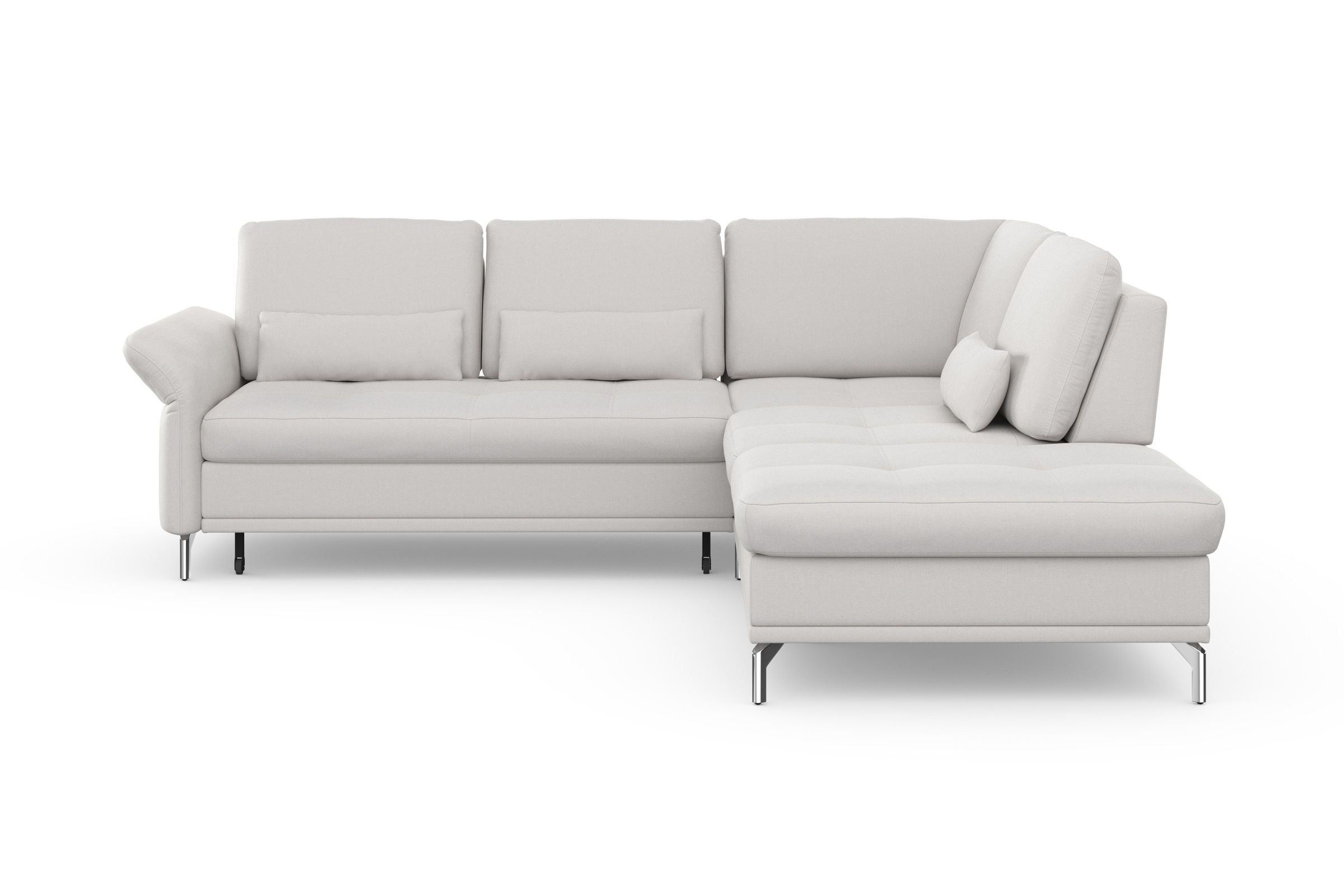 Home affaire Ecksofa »Palm Beach L-Form« Federkern, mit Sitztiefenverstellu günstig online kaufen