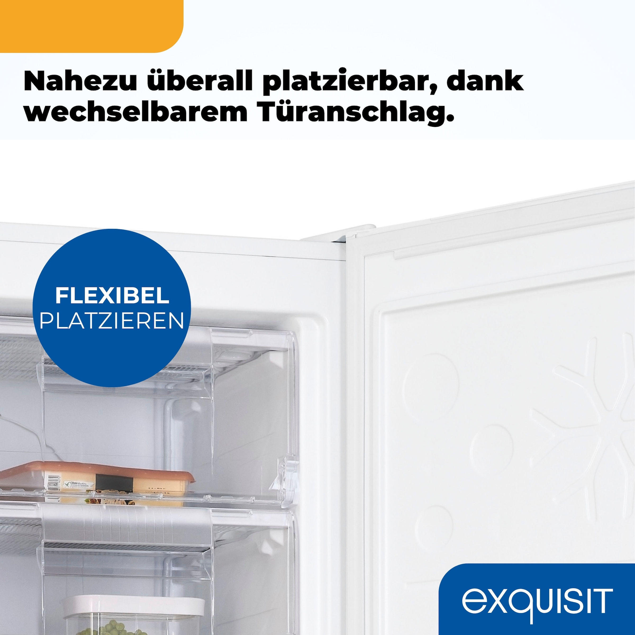 exquisit Gefrierschrank »GS230-H-050C weiss« 144 cm hoch 54 cm breit
