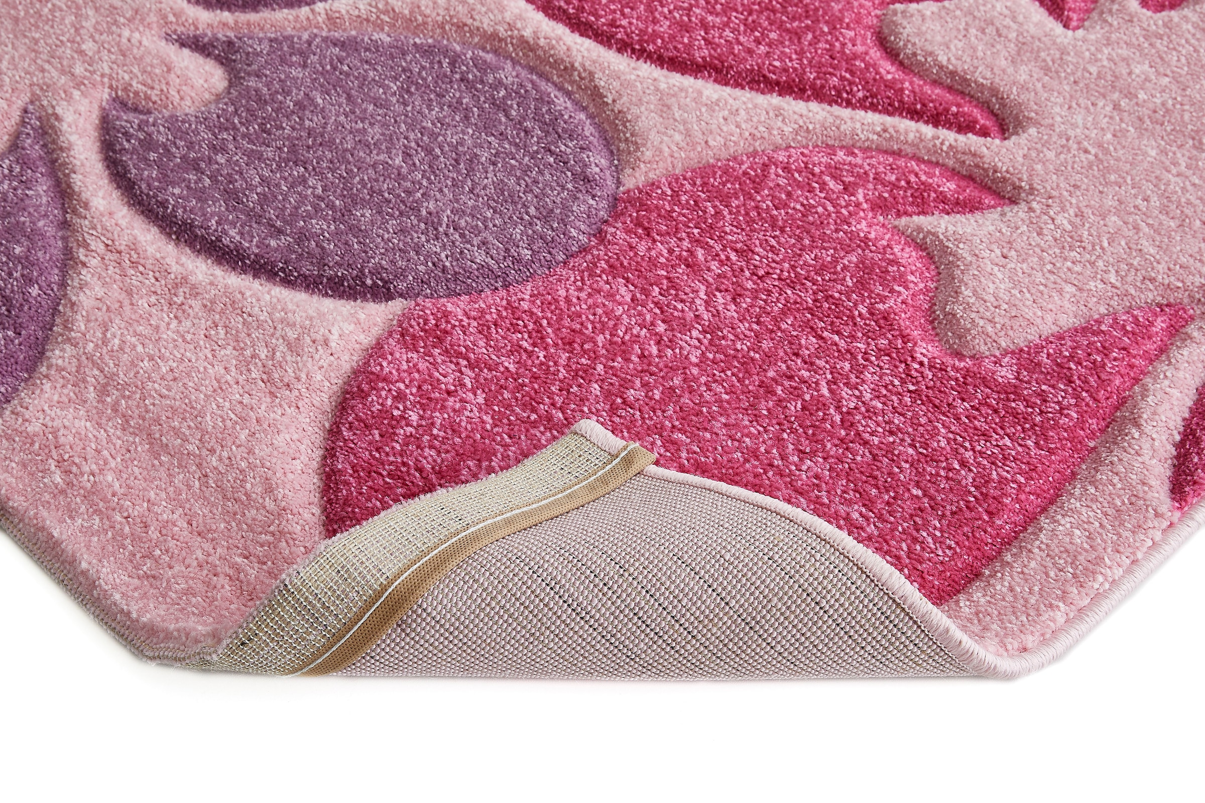 LUXOR living Kinderteppich »Flair«, rechteckig, 15 mm Höhe, Kurzflor, Blumen Design, Kinderzimmer