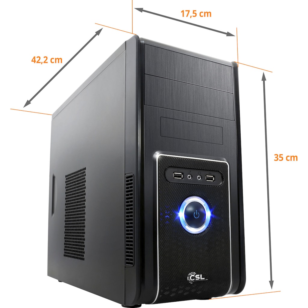 CSL PC-Komplettsystem »Speed V25816«, (1 St.)