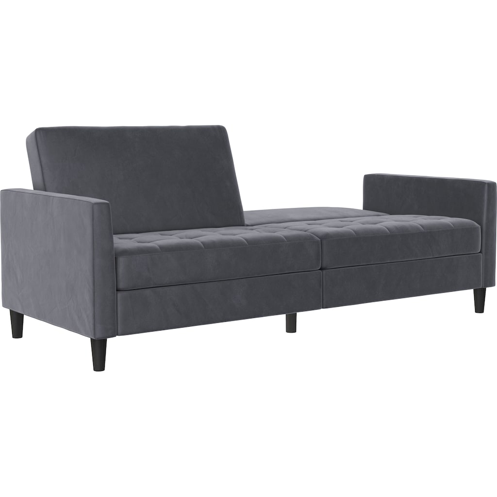 Dorel Home 3-Sitzer »Presley«, Sofa mit Bett-Funktion und verstellbarer Rückenlehne
