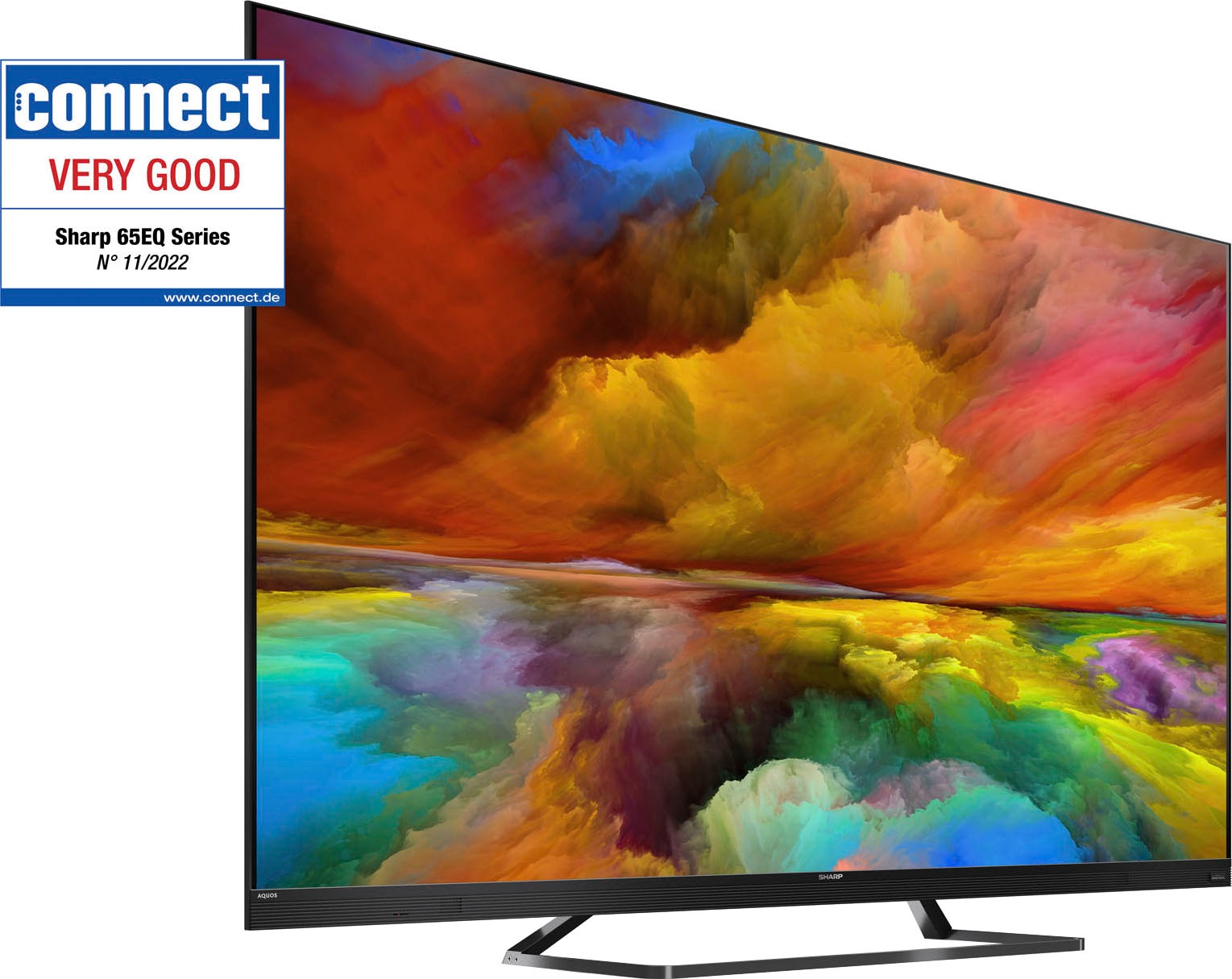 Sharp LED-Fernseher »4T-C55EQ_«, 4K Ultra HD, Smart-TV-Android TV