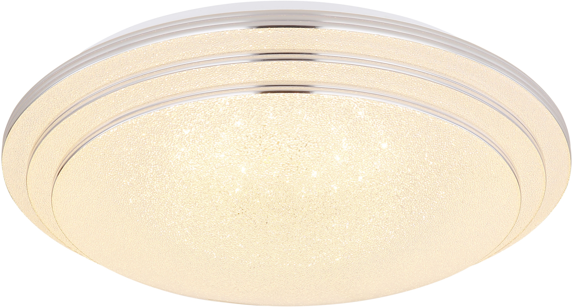 GLOBO LIGHTING LED Deckenleuchte »ALEY« LED-Modul 1 Stk. Deckenlampe/rund/Wohnzimmer/Schlafzimmer/elegant