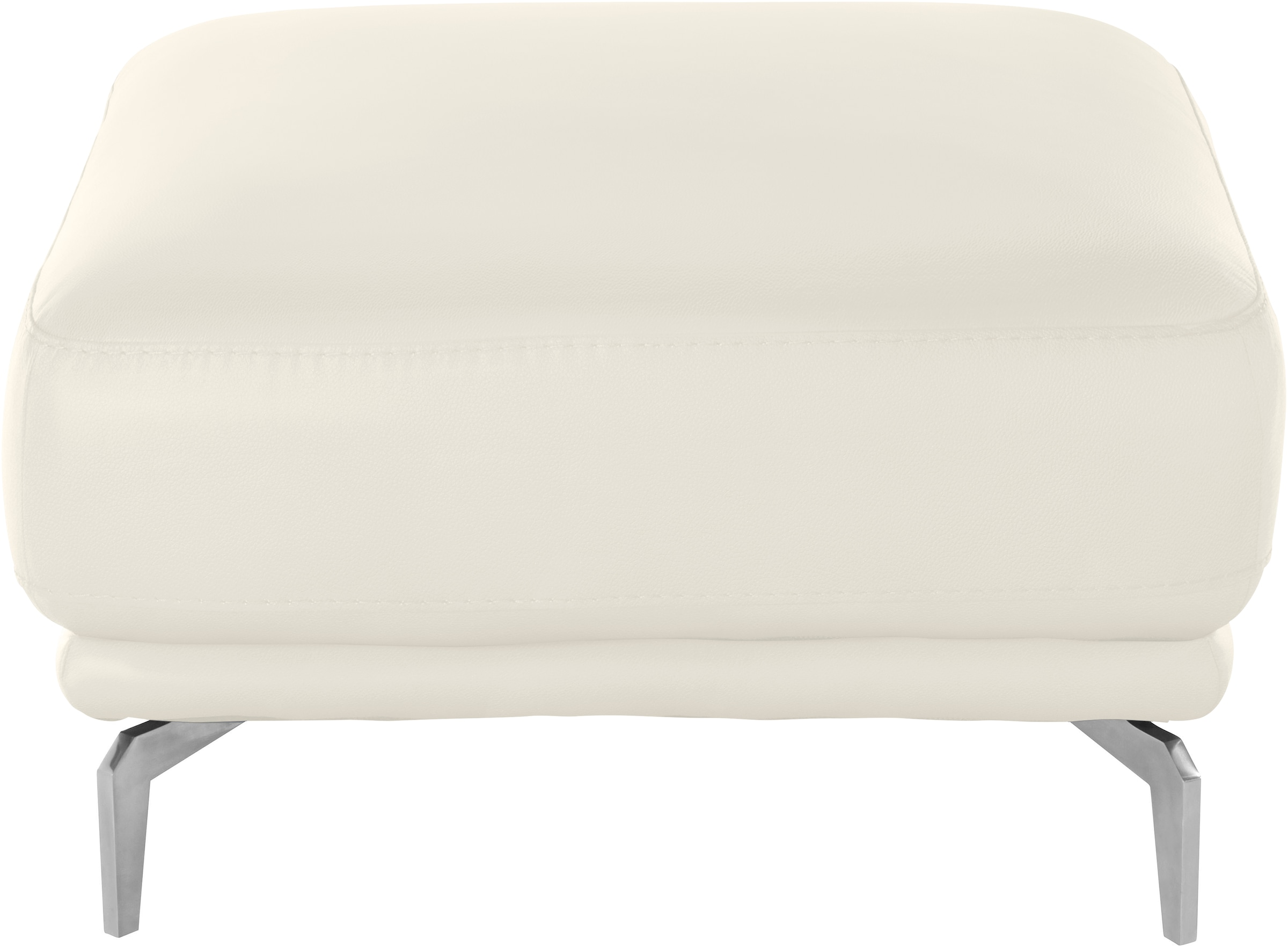 W.SCHILLIG Hocker »montanaa« mit Metallfüßen in Chrom glänzend, Breite 71 cm