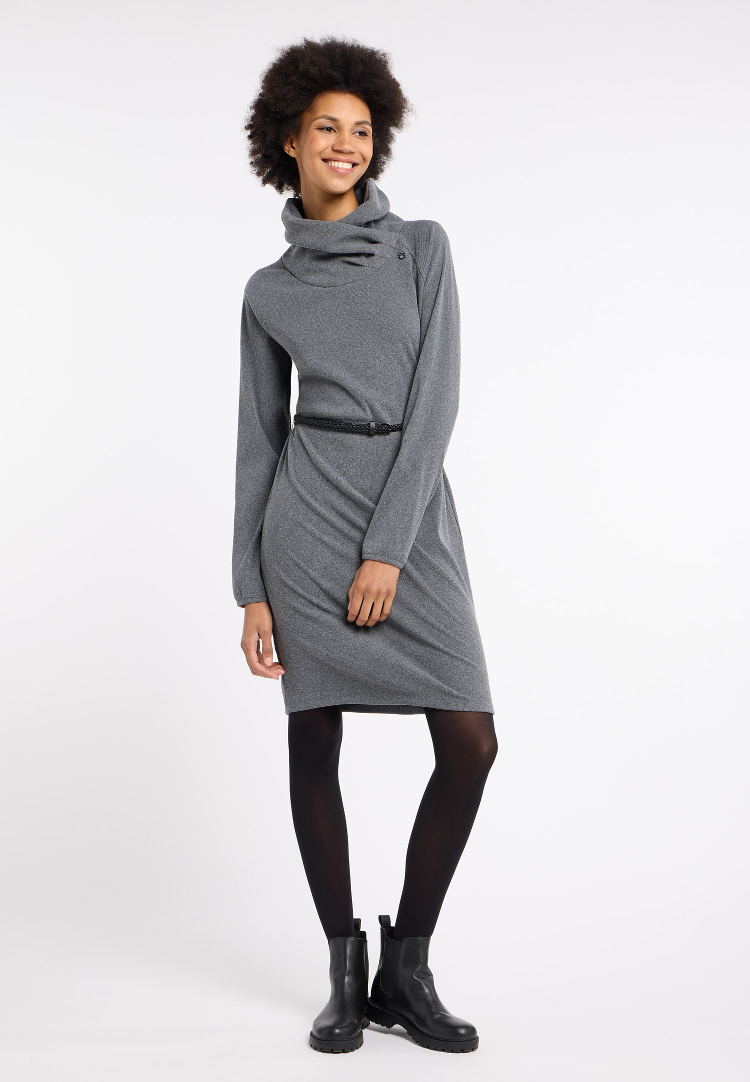 Ragwear Minikleid »BELLITA«, in Samt Optik