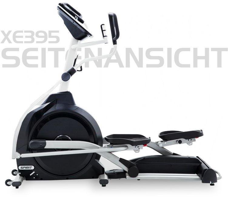 Spirit Fitness Ellipsentrainer-Ergometer »XE 395«, Schwungmasse ca. 23 kg, 20 Widerstandsstufen