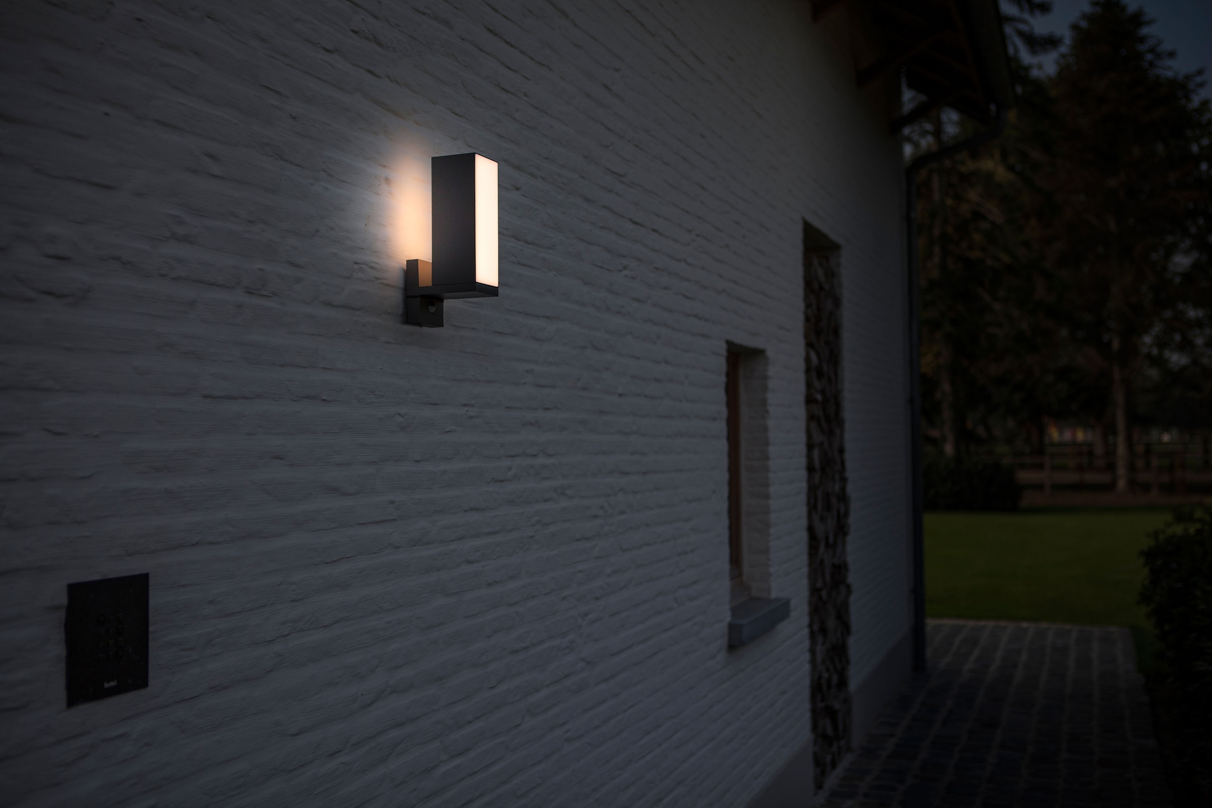 LUTEC LED Außen-Wandleuchte »CUBA«, Leuchtmittel LED-Modul | LED fest integriert