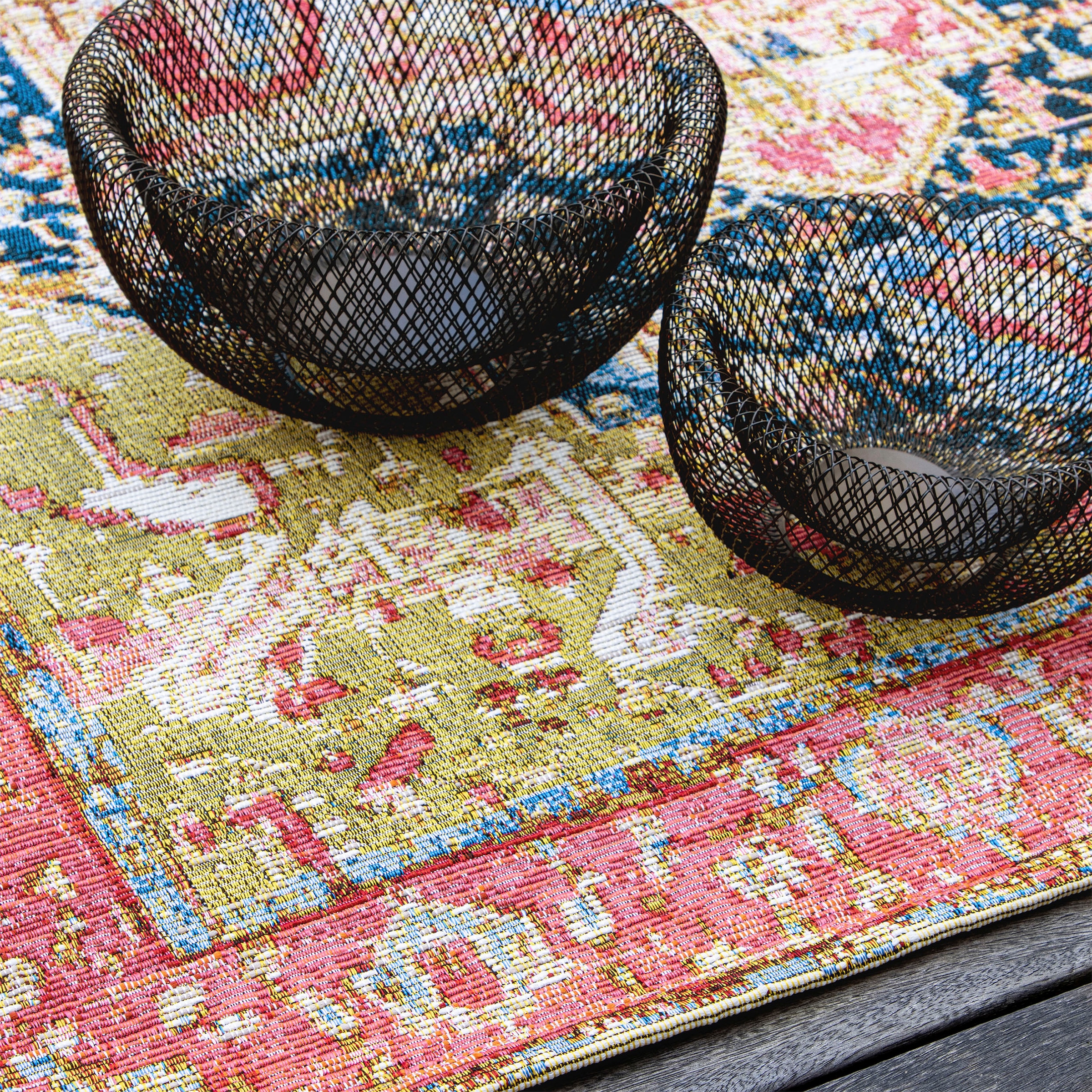 Obsession Teppich »My Gobelina 645«, rechteckig, 6 mm Höhe, Kurzflor, Orient-Optik, Jacquard-Webtechnik, In- und Outdoor geeignet