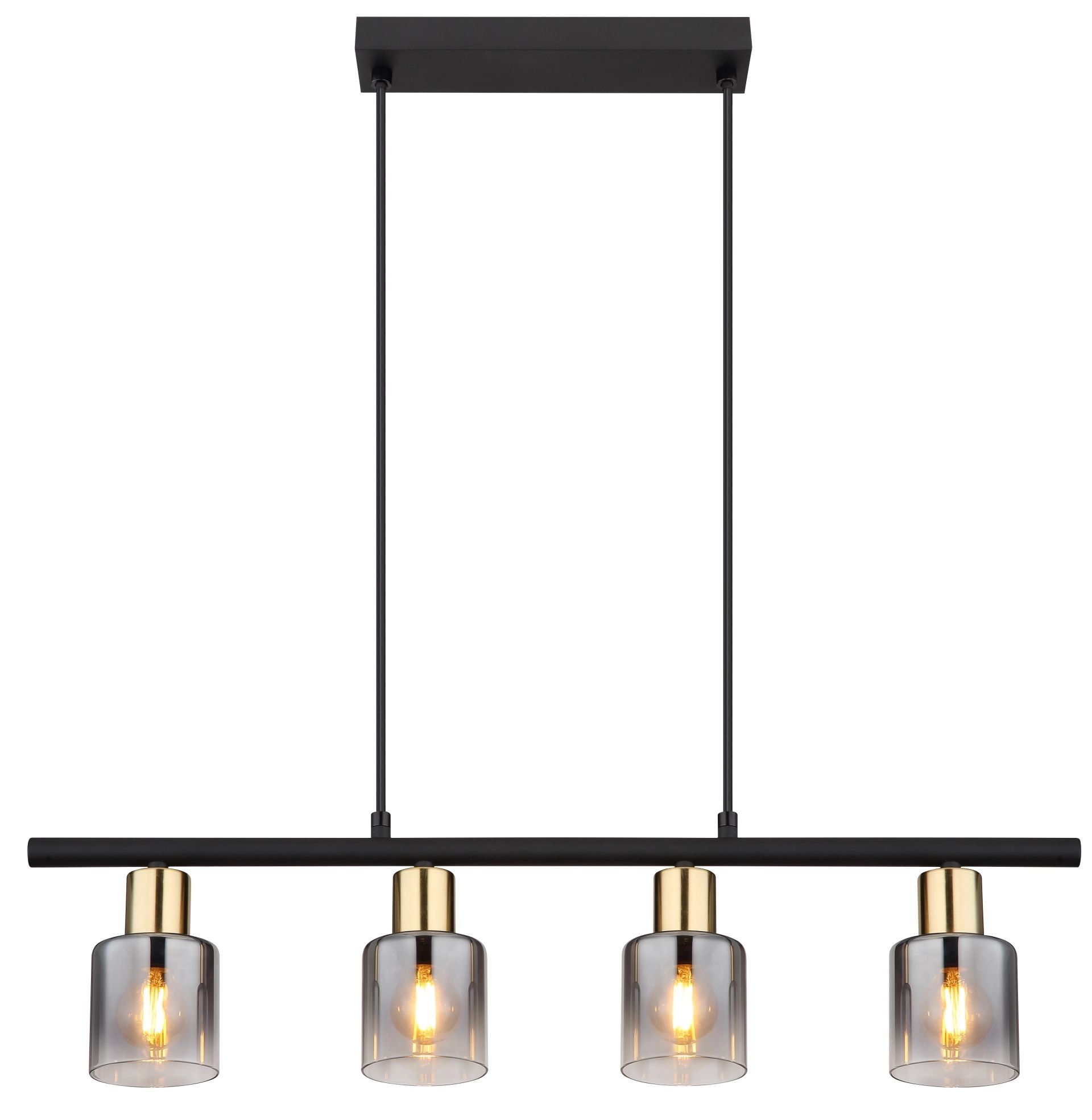 GLOBO LIGHTING Hängeleuchte »HOLLSY«, Leuchtmittel E14 | ohne Leuchtmittel, 1050lm Output