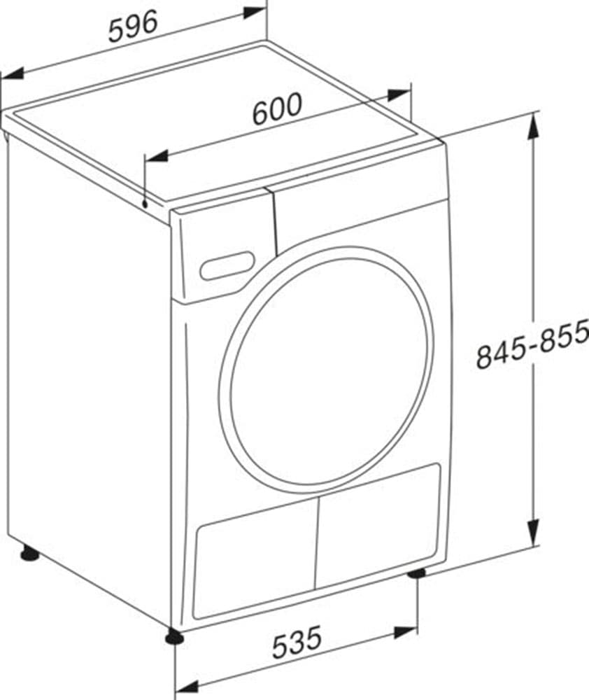 Miele Wärmepumpentrockner »TSH783WP EcoSpeed&9kg«, 9 kg