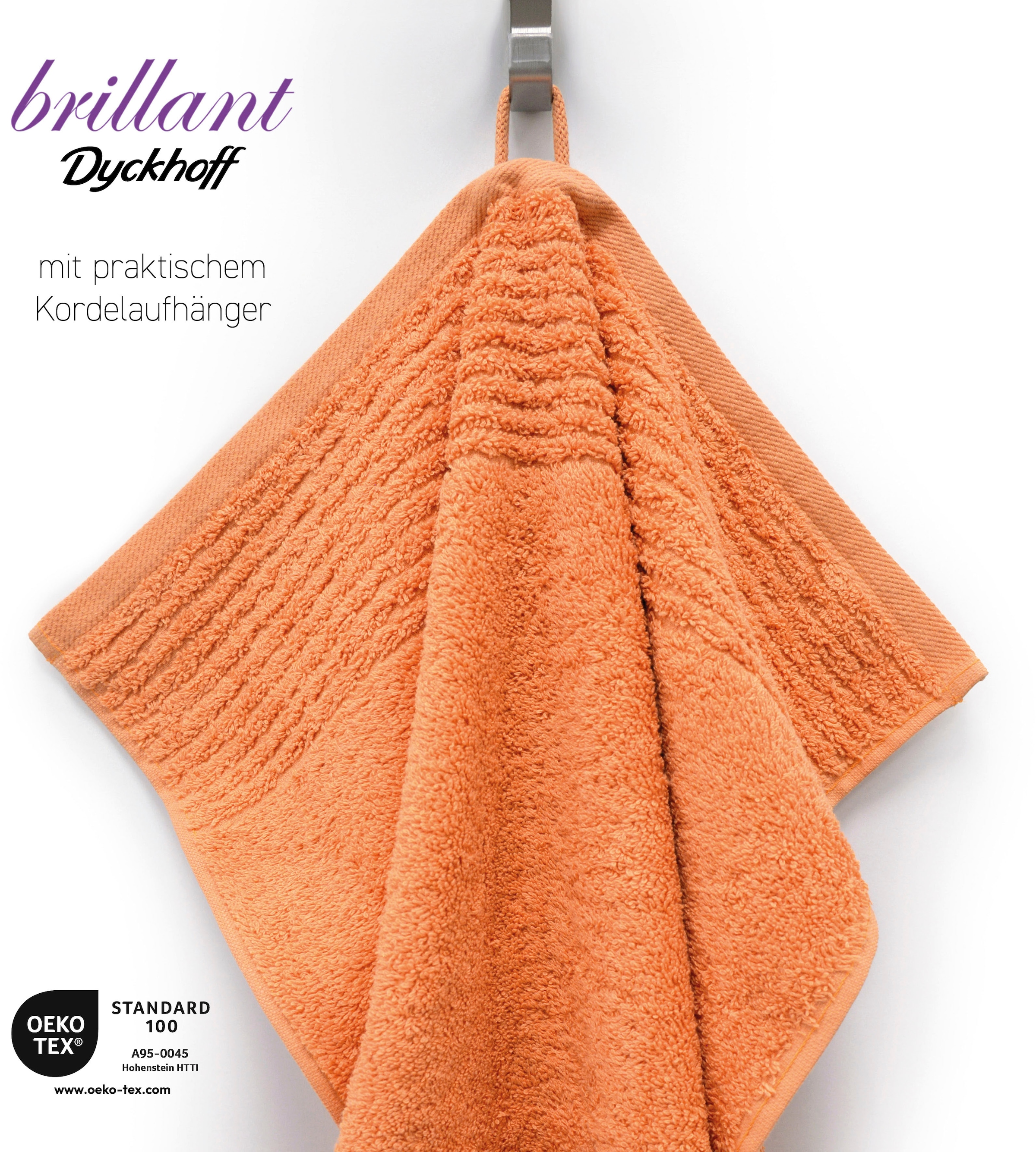 Dyckhoff Handtuch Set »Brillant«, (Set, 6 St., 4 Handtücher (50x100 cm)-2 B günstig online kaufen