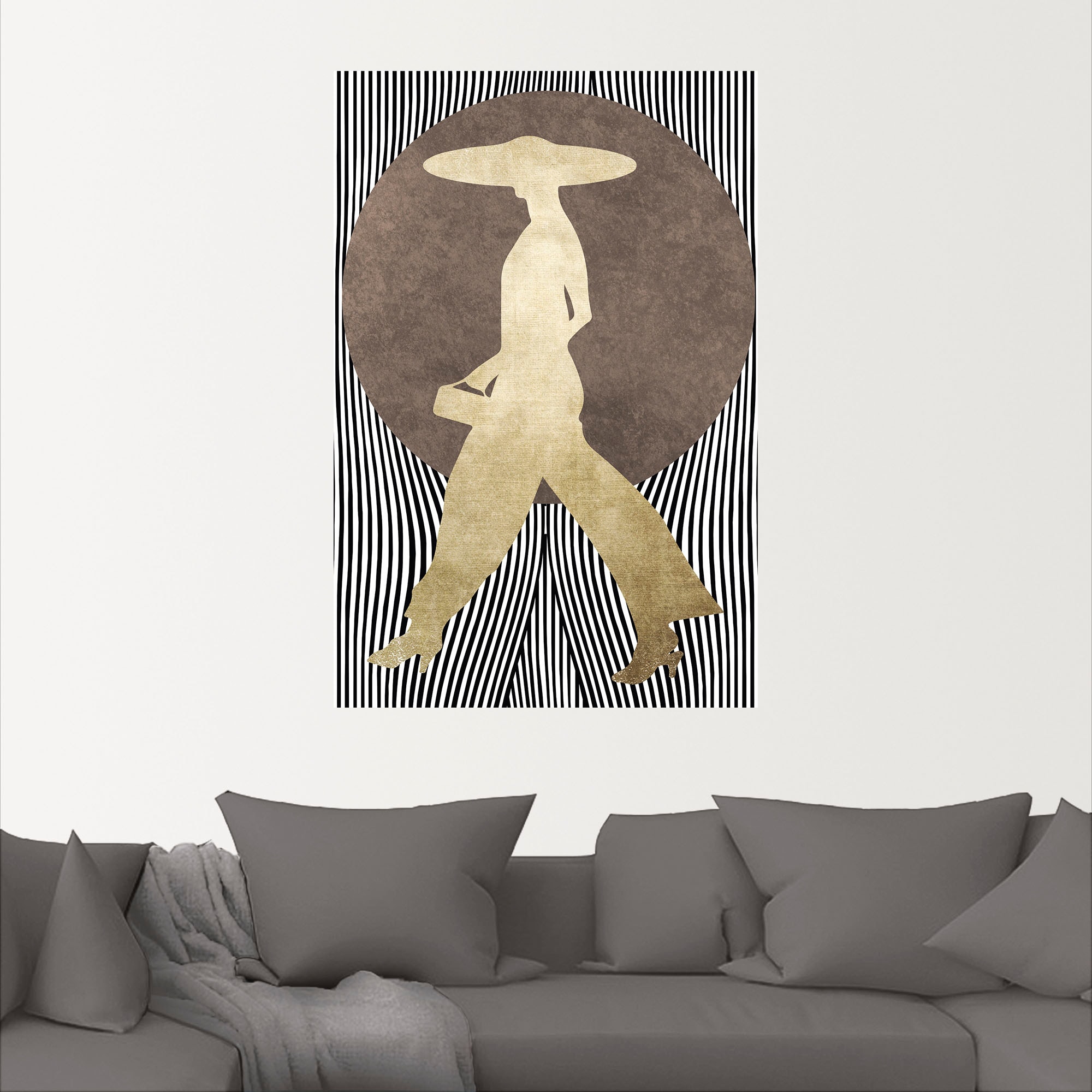 Artland Wandbild »Madame Noir«, Bilder von Frauen, (1 St.), als Alubild, Outdoorbild, Leinwandbild, Poster, Wandaufkleber