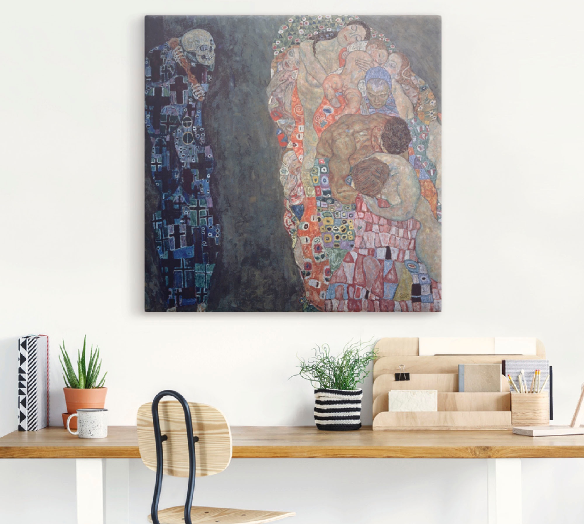 Artland Wandbild »Tod und Leben. Vollendet 1916.« Religion 1 Stk. tlg. als günstig online kaufen