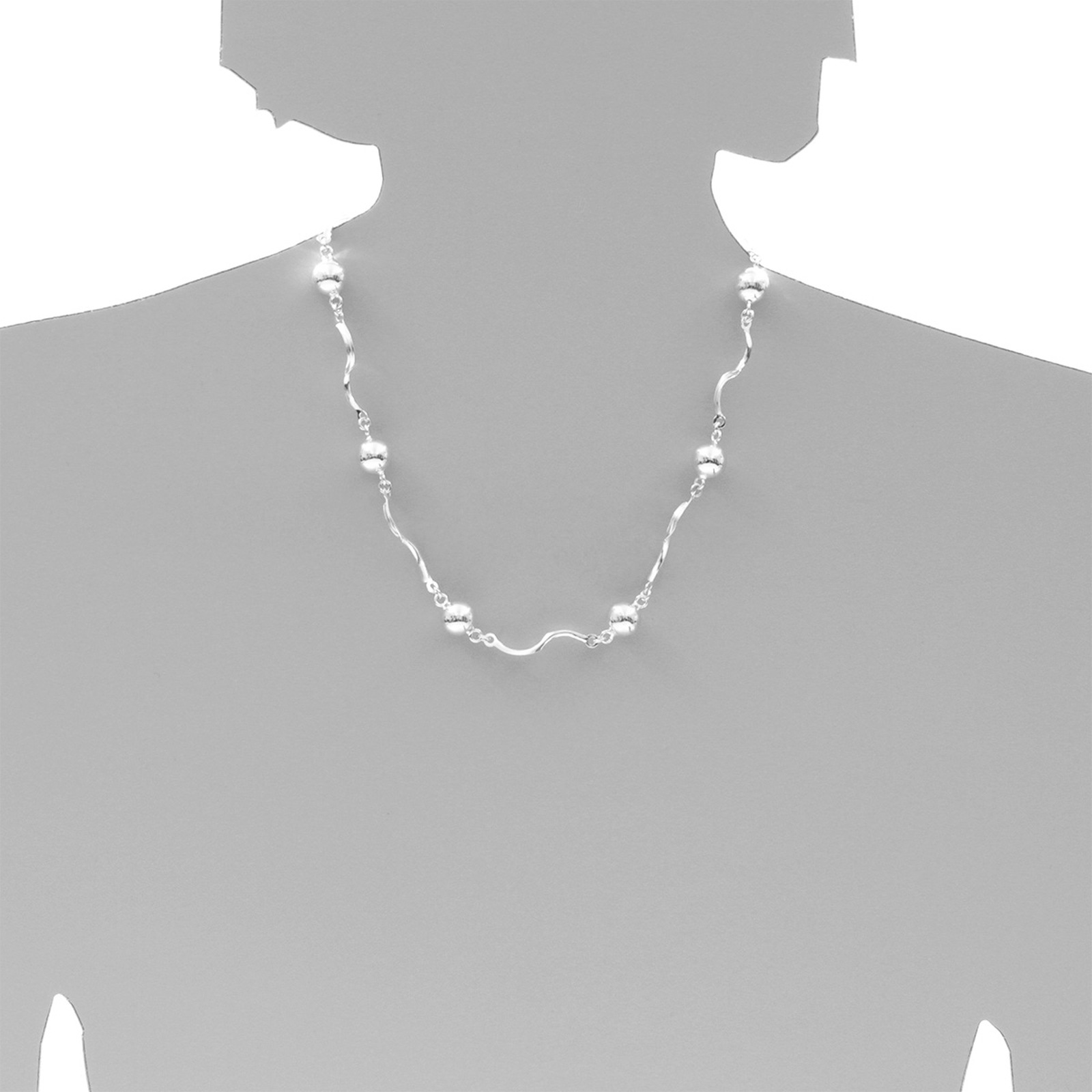 OSTSEE-SCHMUCK Gliederkette »Ostsee-Schmuck Kette Livs Kette Livs«, (1 tlg.)