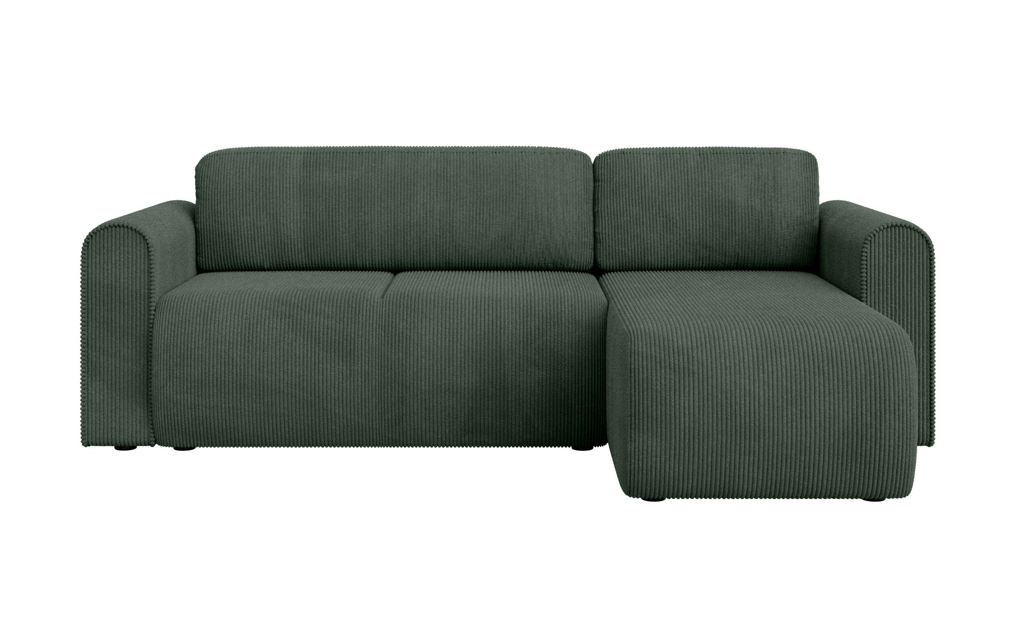 INOSIGN Ecksofa »Zacharia wahlweise Schlafsofa mit Bettkasten, B/T/H 250/166/86 cm«, L-Form mit Wellenunterfederung, Recamiere beidseitig montierbar