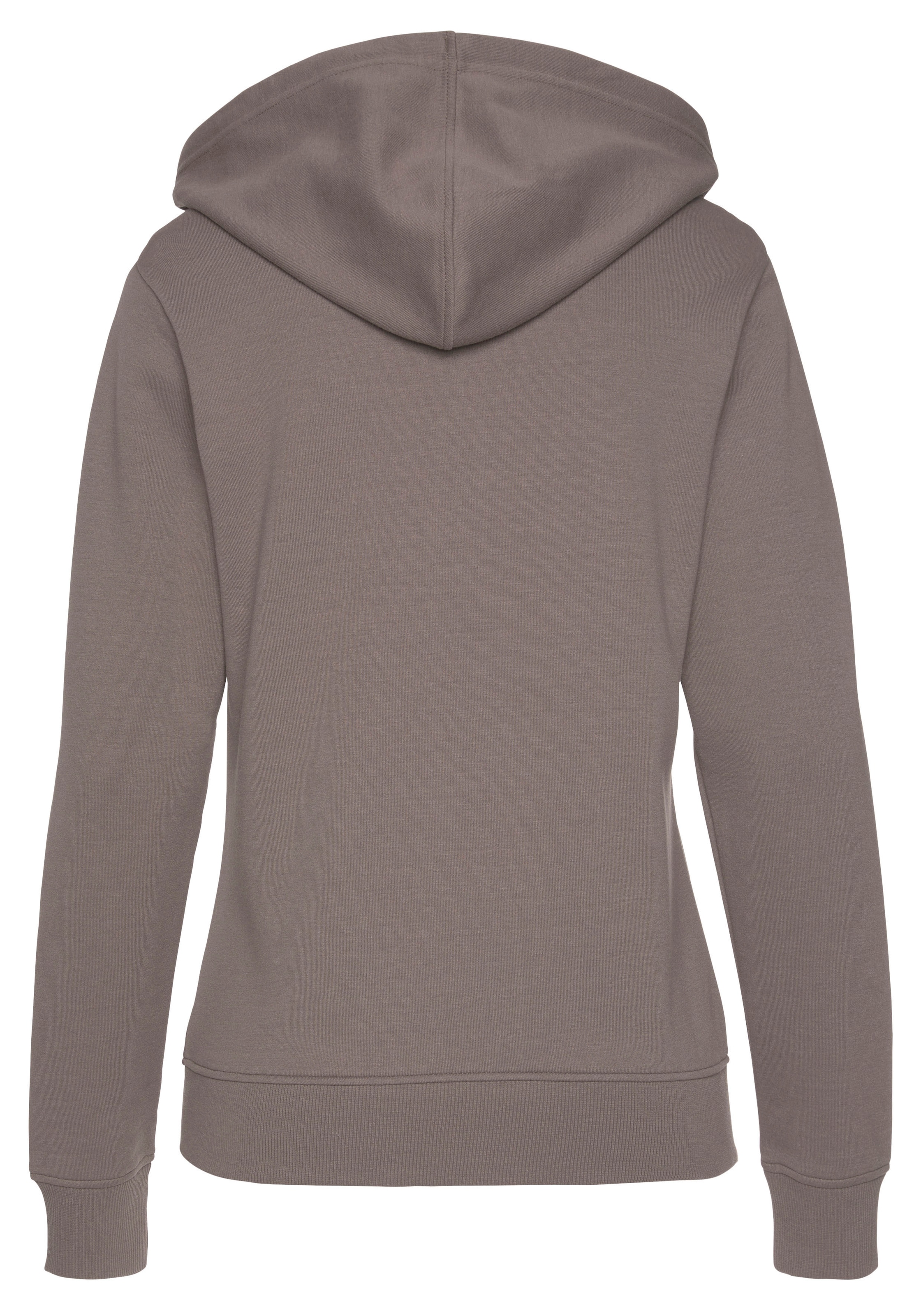 Bench. Loungewear Kapuzensweatjacke, mit Logo und Kängurutasche, Loungewear