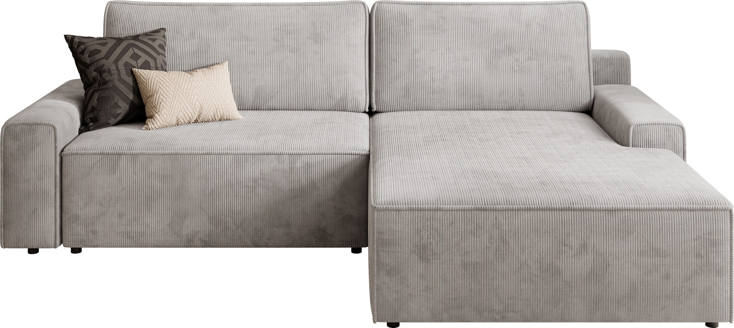 TRENDMANUFAKTUR Ecksofa »Challenge, Schlafsofa mit Bettkasten, Couch in L-Form, Breite...