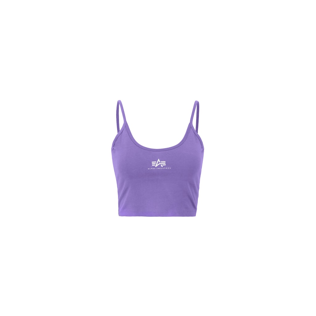 Alpha Industries Muscleshirt »ALPHA INDUSTRIES Women - Tank Tops Basic Crop-Top SL Wmn«