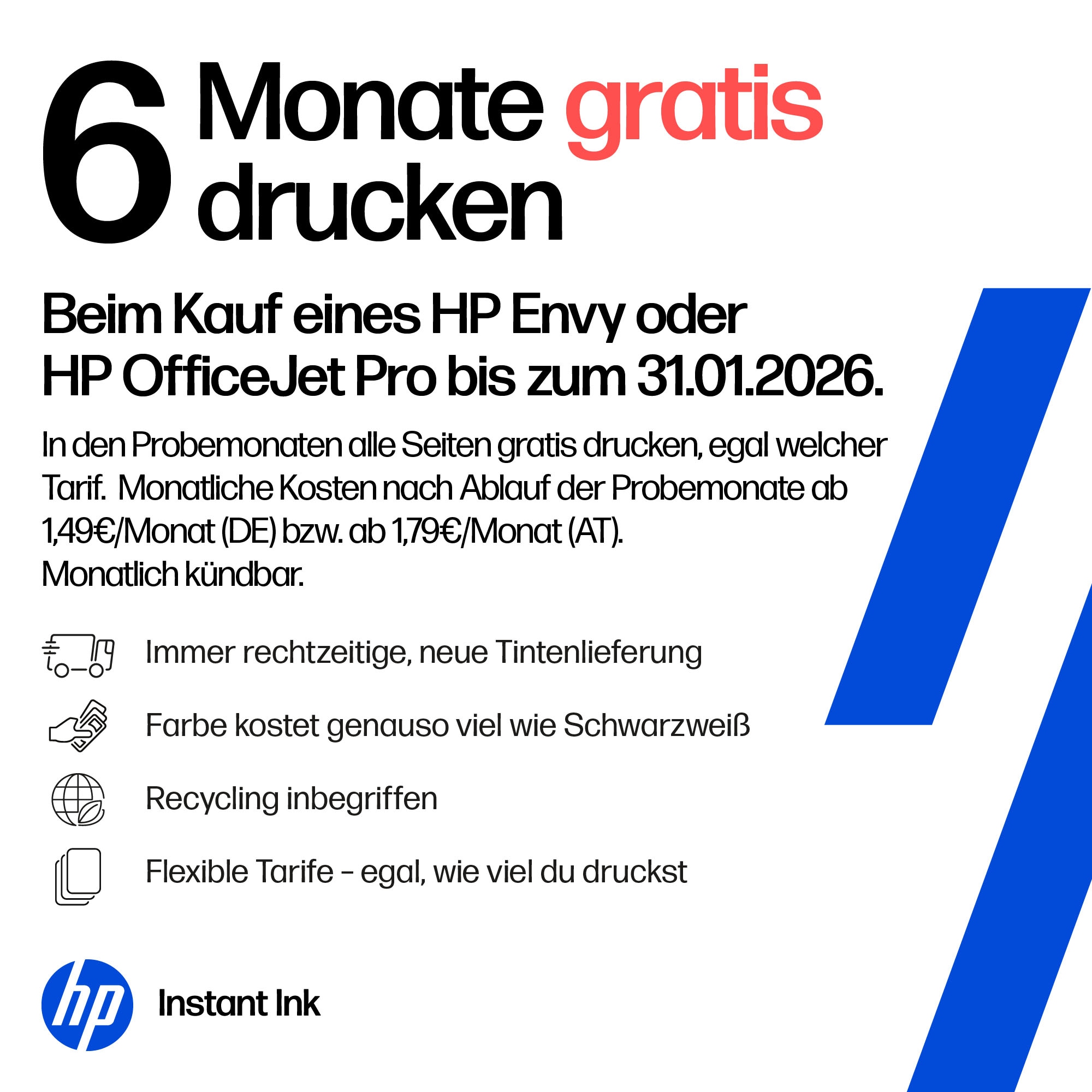 HP Multifunktionsdrucker »OfficeJet Pro 9132e« 3 Monate gratis Drucken mit HP Instant Ink inklusive