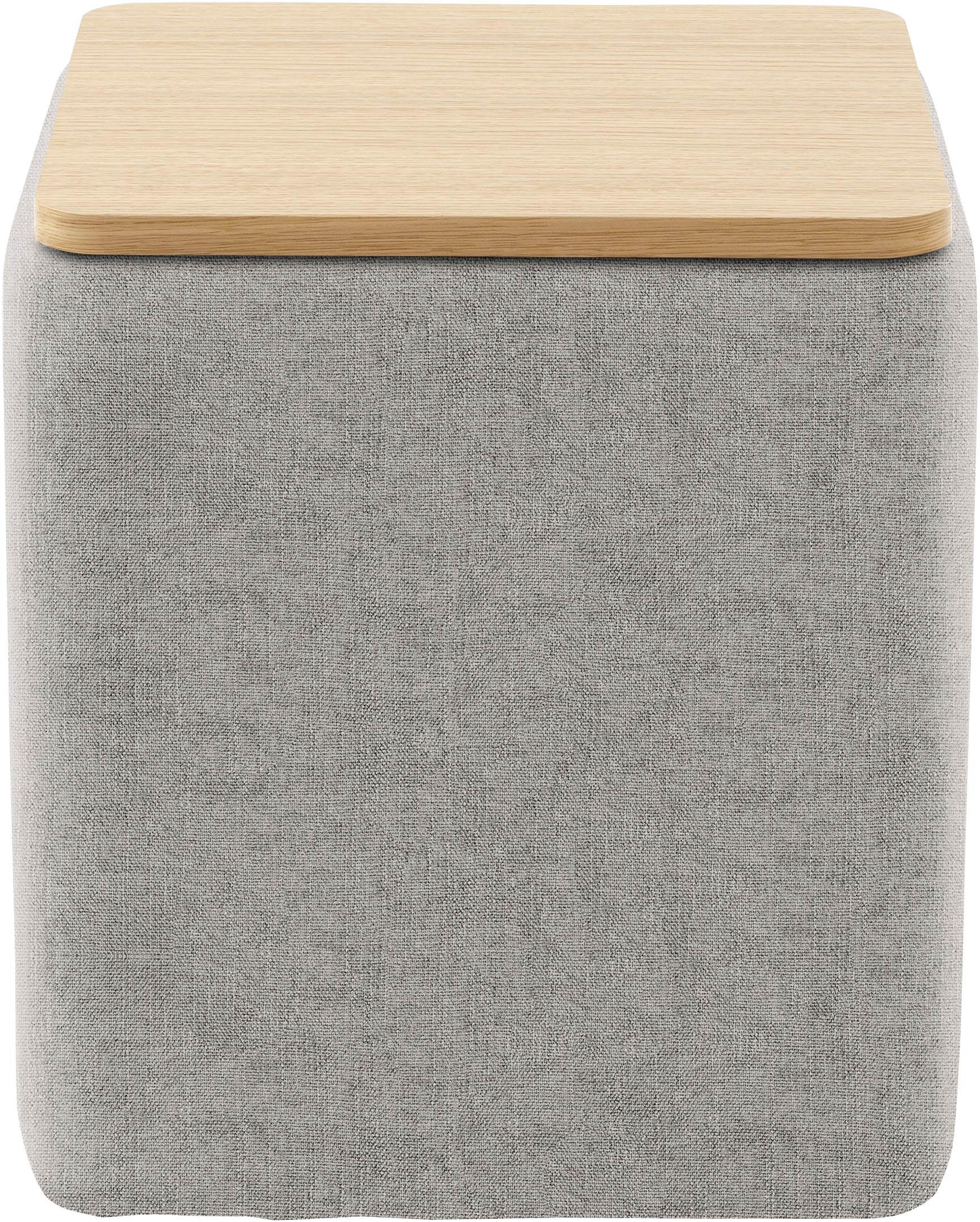 Home affaire Stauraumhocker »Kyro, Stauraum mit Tischplatte Eiche, Breite 4 günstig online kaufen