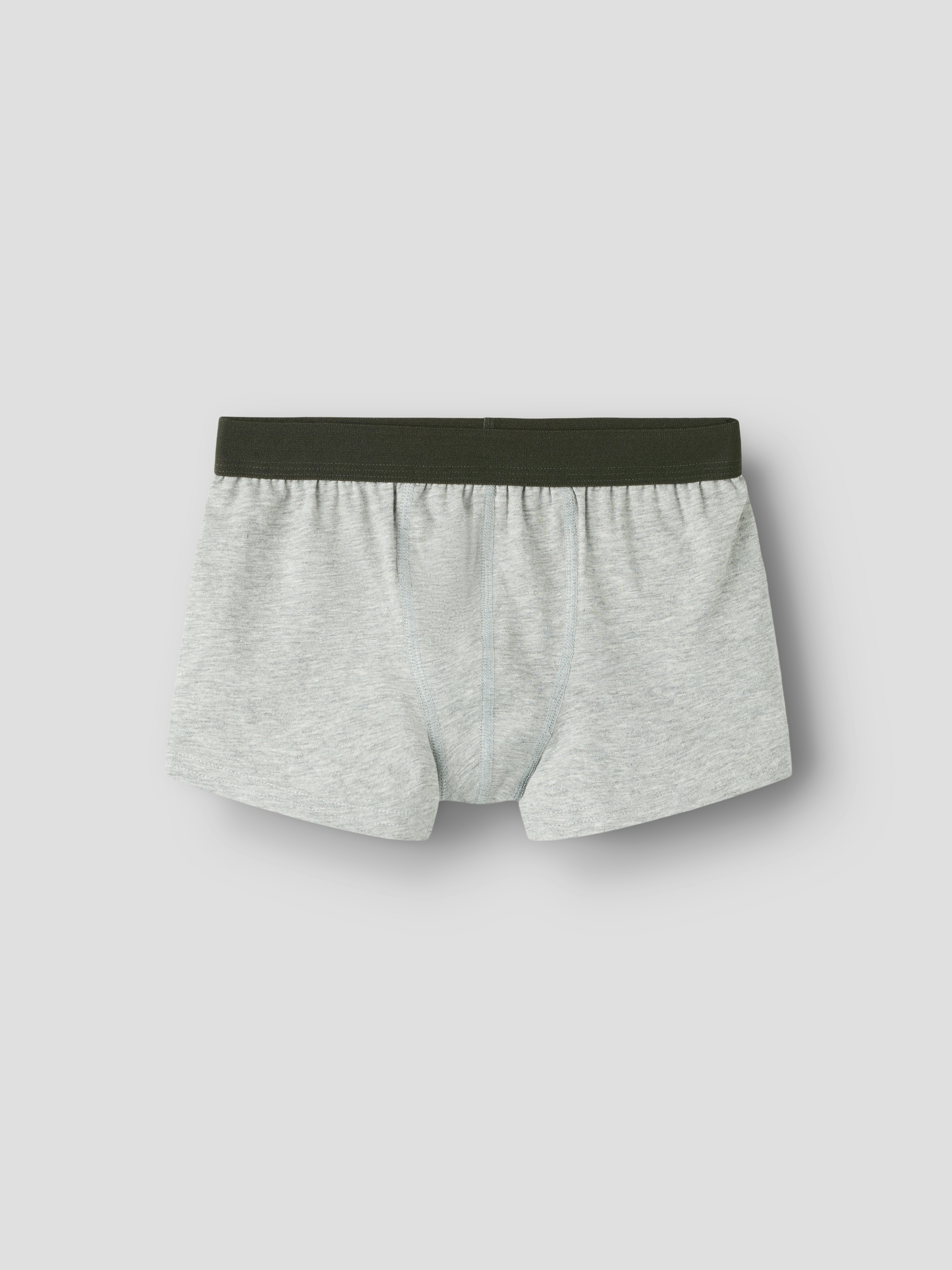 Name It Trunk »NKMBOXER für Jungen mit Logoschriftzug und weichem Bund« Packung, 5 Stk. eng, Jersey, aquamarine, angesetztes Bündchen