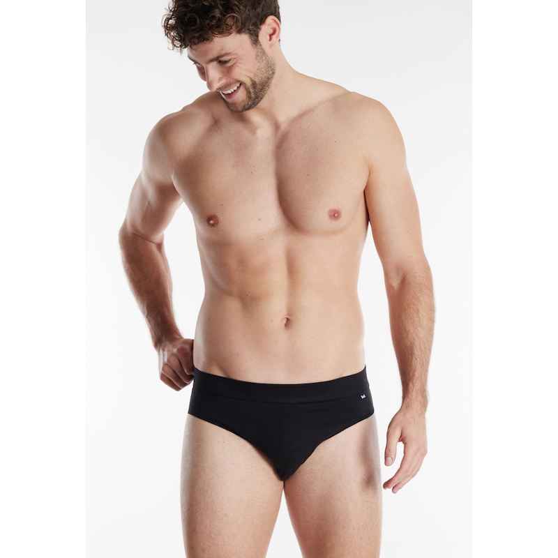 GÖTZBURG Slip »X-lastic« 2er-Pack, basic, elastischer Bund, eng, weich, atmungsaktiv, Baumwollmix schwarz-dunkel-uni 9 (XXXL) 9 (XXXL) Herren Pants...