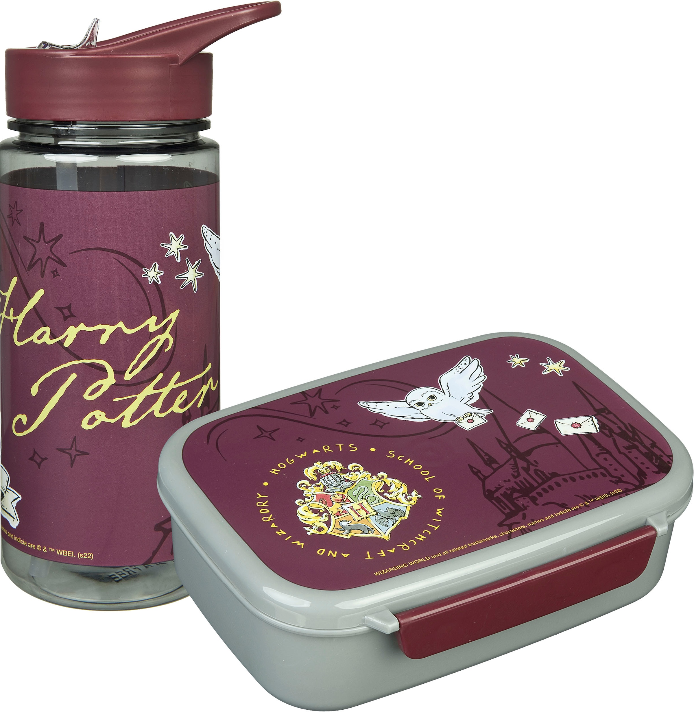 Scooli Lunchbox »Harry Potter«, (Set, 2 tlg.), Brotzeitdose & Trinkflasche günstig online kaufen