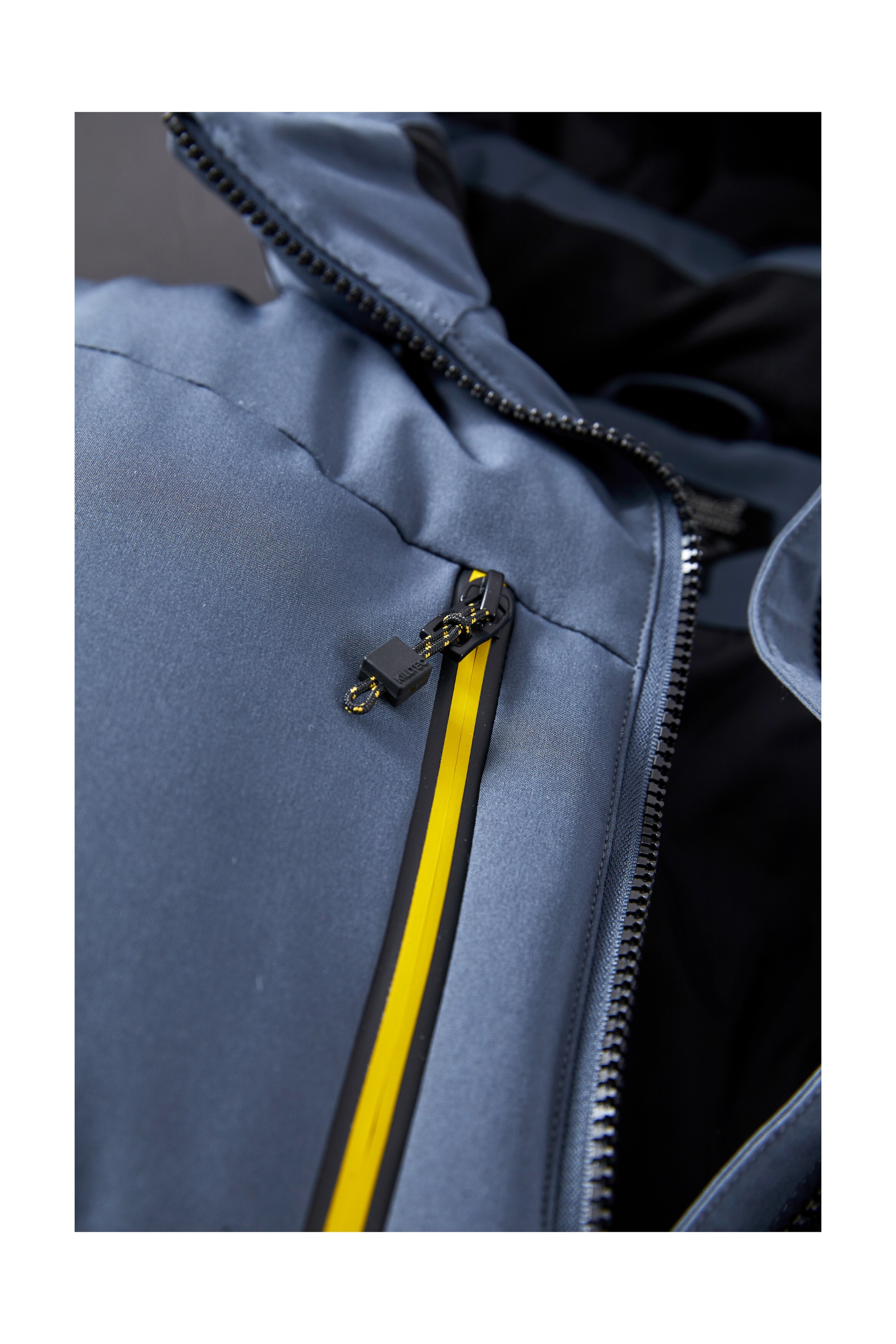 Killtec Steppjacke »KOW 1 MN QLTD JCKT«, Wasser- und windabweisende Funktionsjacke, Kapuze, recyceltes Material