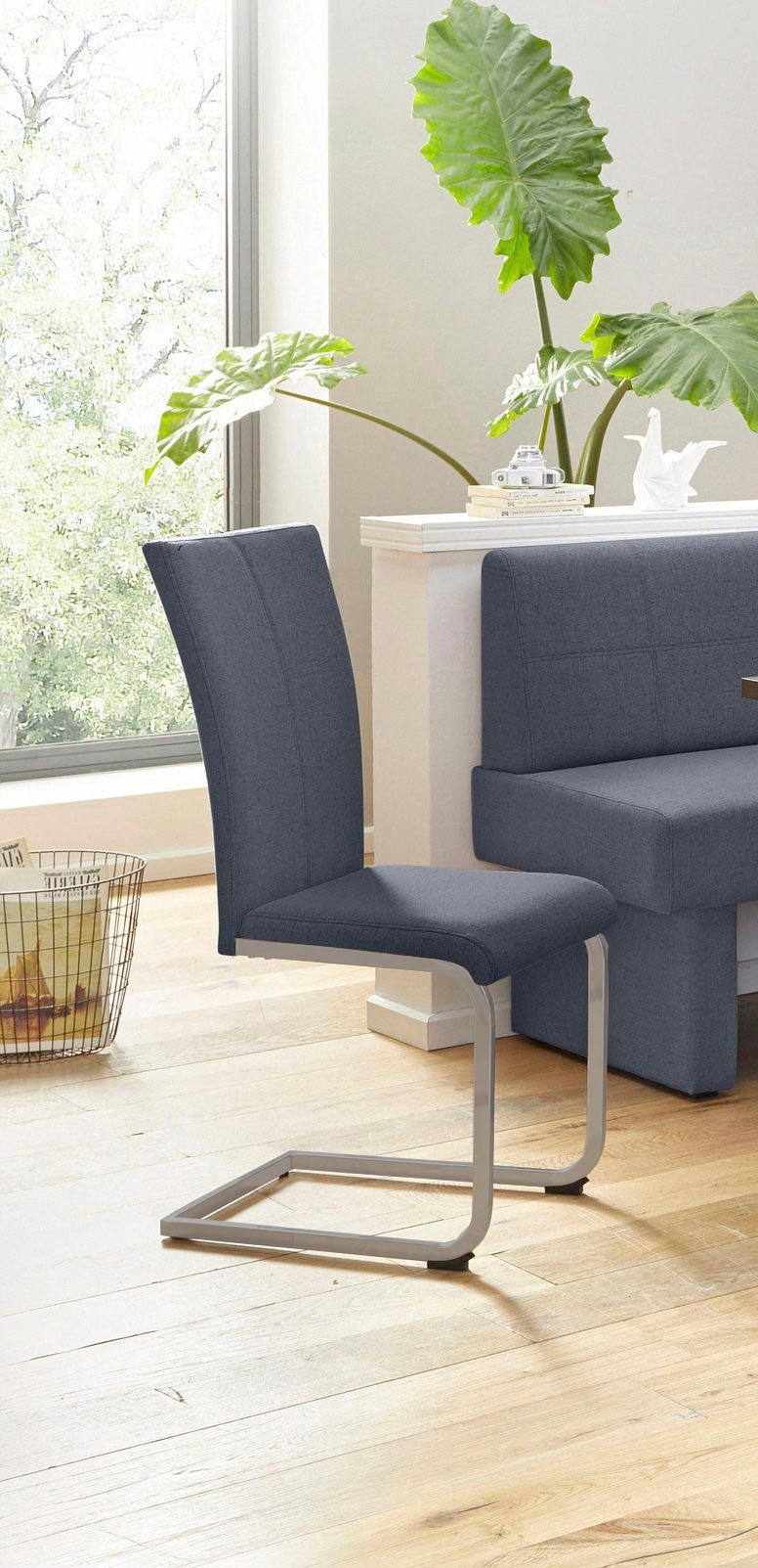 Home affaire Freischwinger »Nils« (Set) 2 Stk.Stuhl belastbar bis 120 Kg, G günstig online kaufen