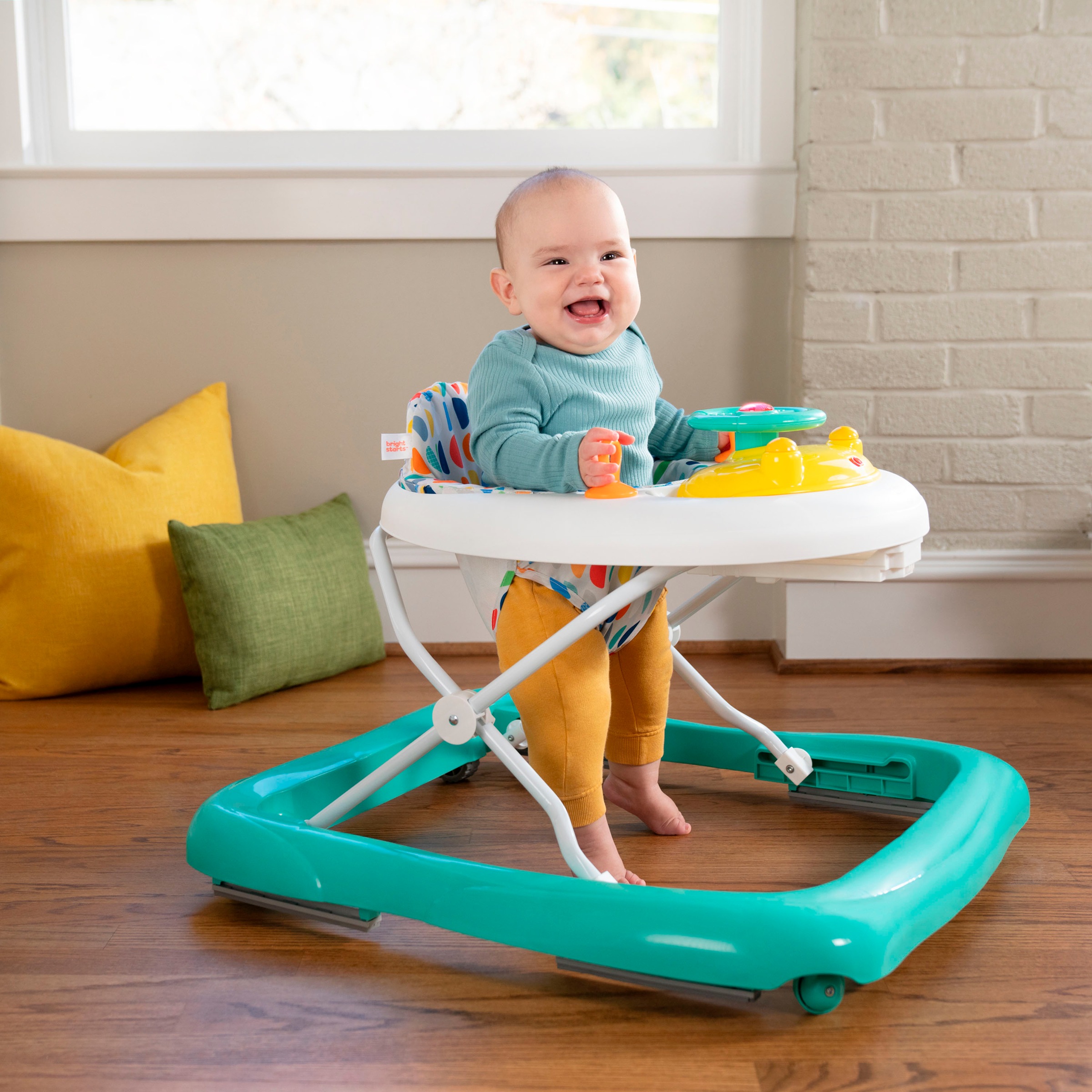 Bright Starts Lauflernhilfe »Ready to Roll Lights & Sounds Walker«, mit Licht- und Soundeffekt