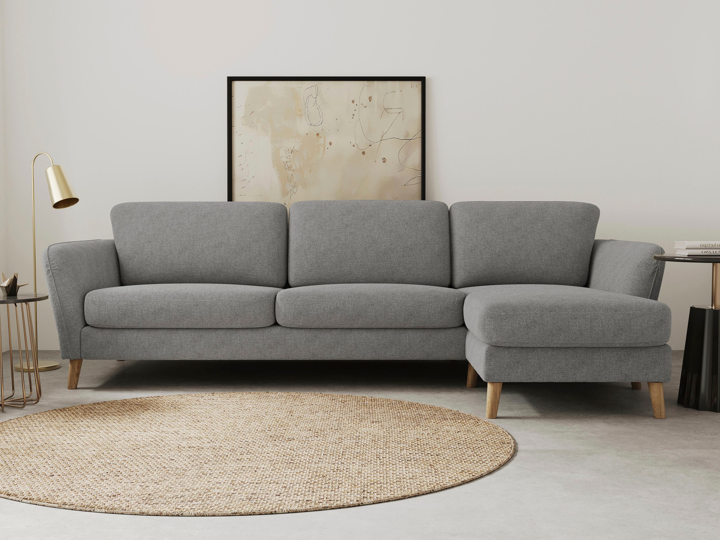 Home affaire Ecksofa »MARSEILLE (279/152cm),L-Form, Rec. rechts/links, vers günstig online kaufen