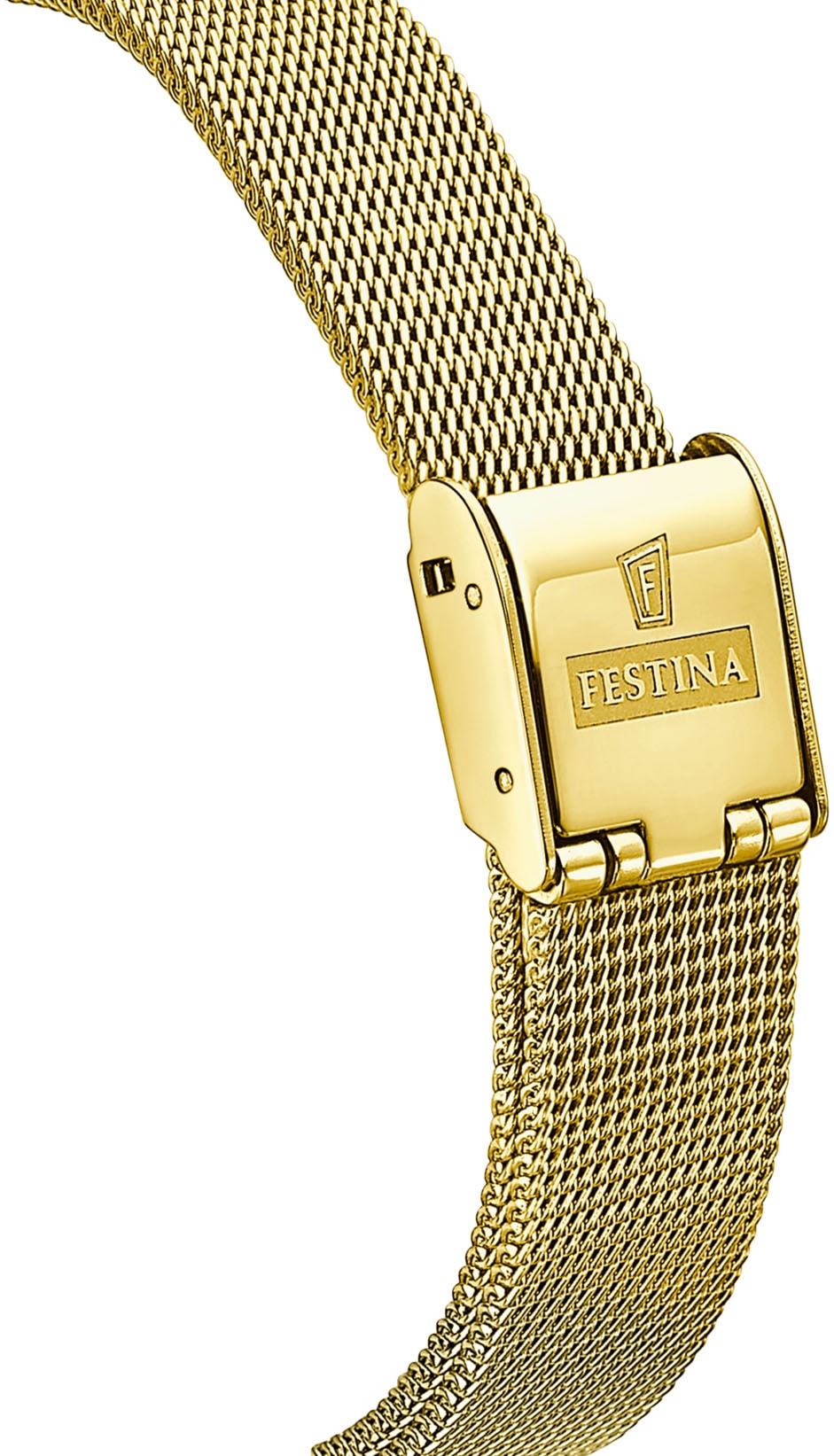 Festina Quarzuhr »Mademoiselle«, Armbanduhr, Damenuhr, Edelstahlarmband, analog, Datum
