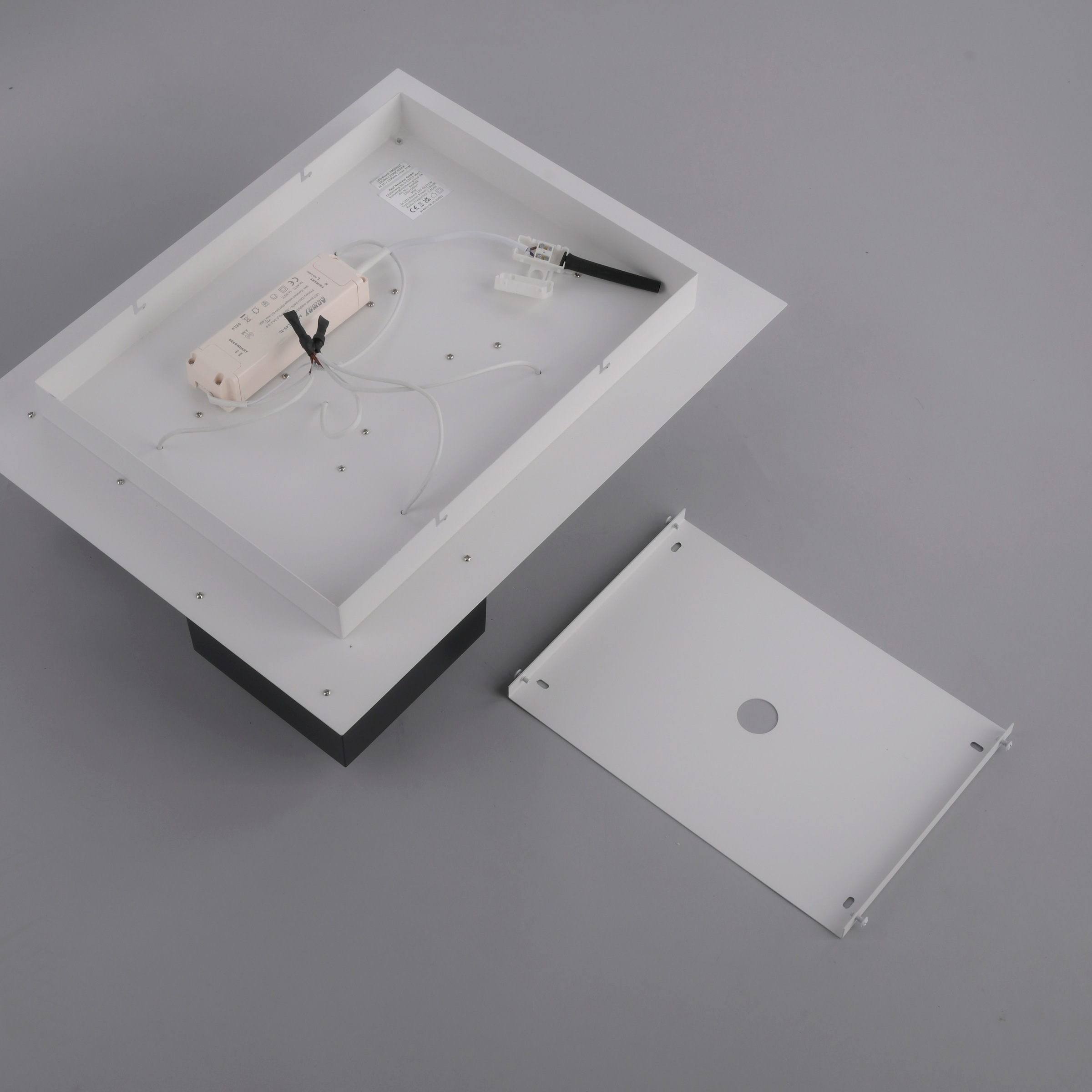 Neuhaus PURE LED Deckenleuchte »PURE Manhattan« LED-Board 1 Stk. warmweiß - kaltweiß Stufenloses dimmen per Funk-Fernbedienung, CCT, Multicolor