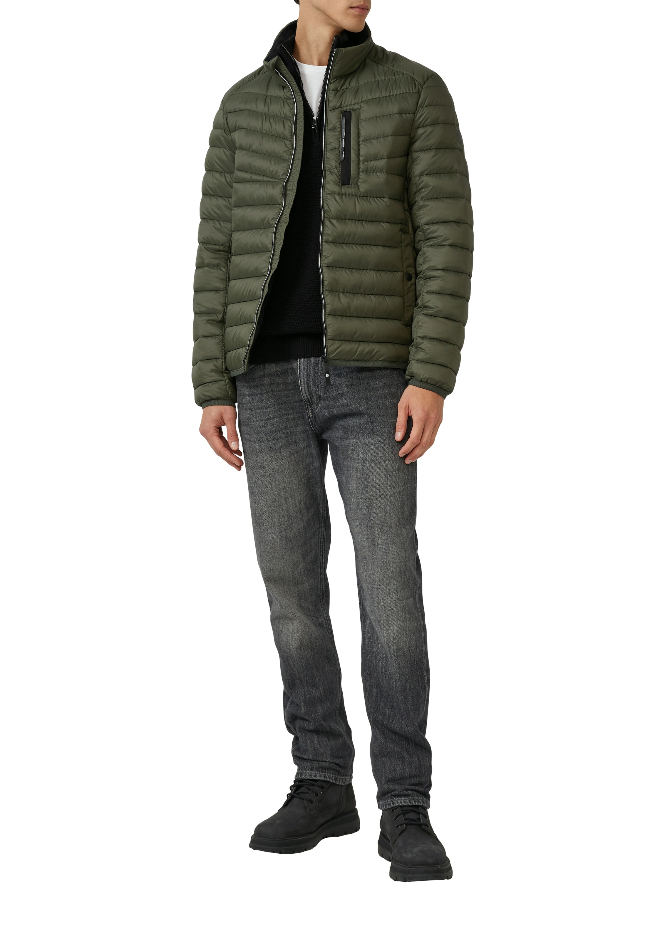 s.Oliver Strickpullover mit Zipper