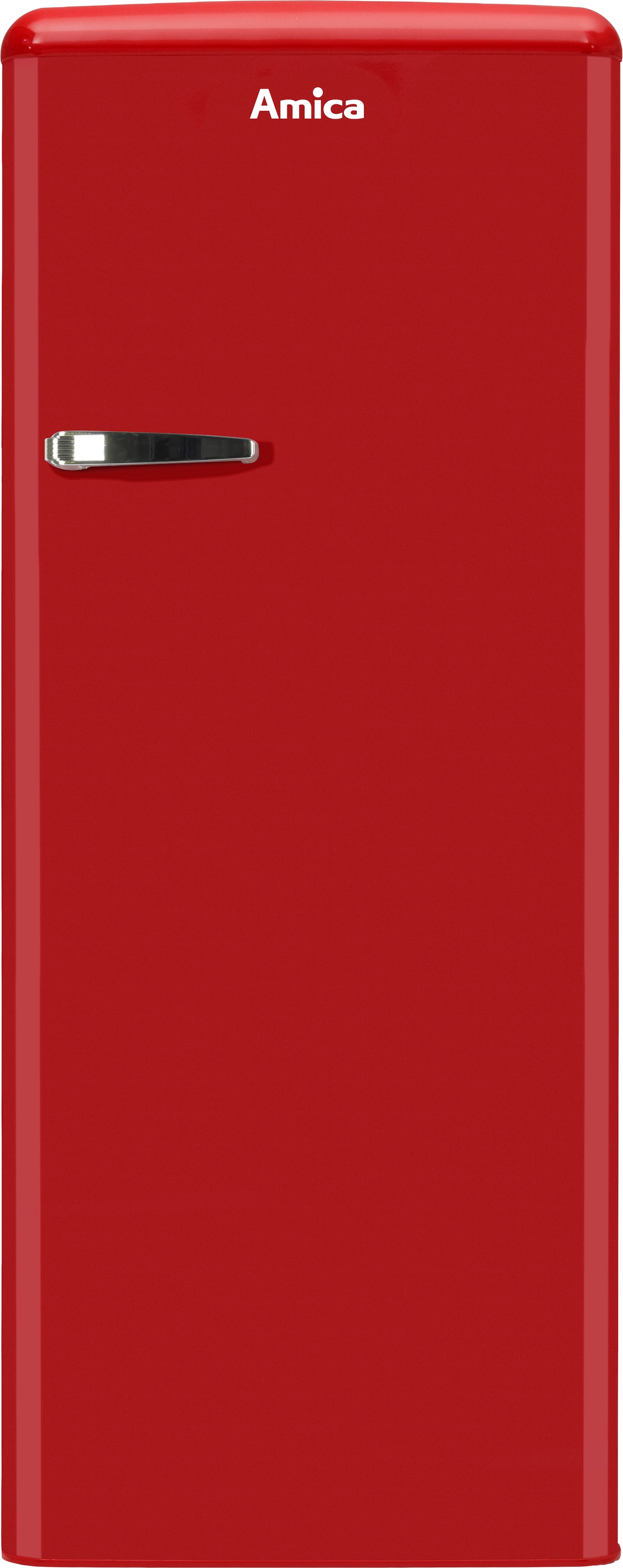 Amica Kühlschrank Retro »KSR 364 150 R« 144 cm hoch 55 cm breit Modernes Design, großer Stauraum - einfach stark im Alltag