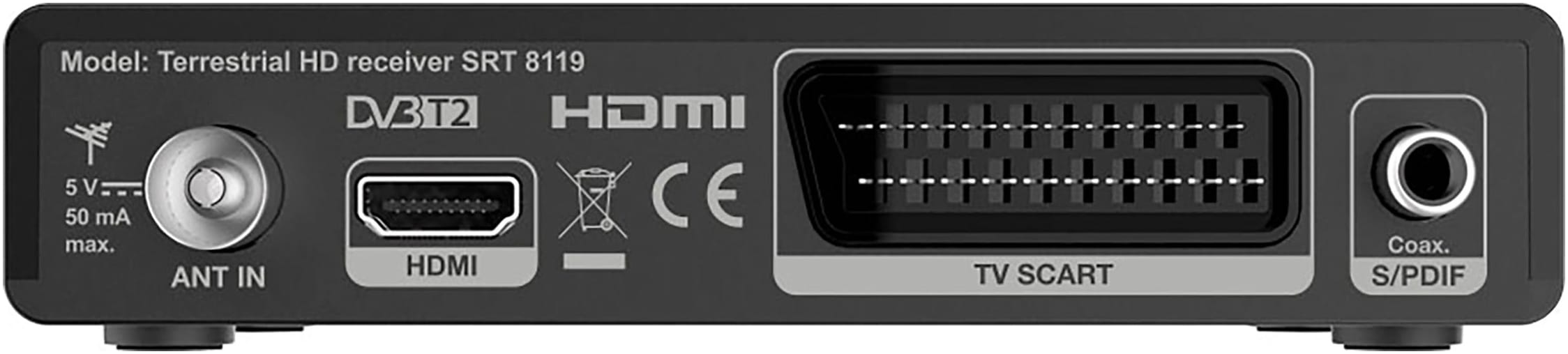 Strong AV-Receiver »SRT 8119«, 2.0, (USB-Mediaplayer-Kindersicherung-EPG (elektronische Programmzeitschrift), Hervorragende Audio- und Videoqualität
