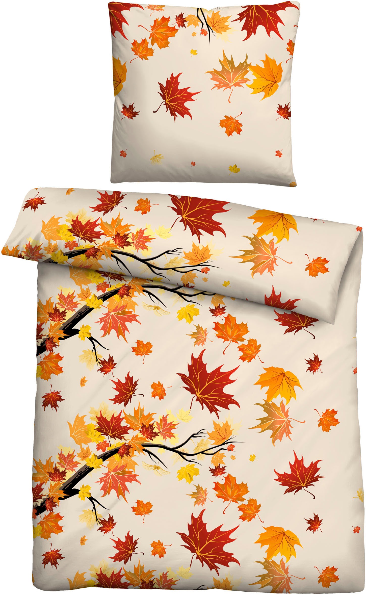 Castell - Markenbettwäsche Bettwäsche »0351122«, Poly-Cotton, wohlig warm, günstig online kaufen