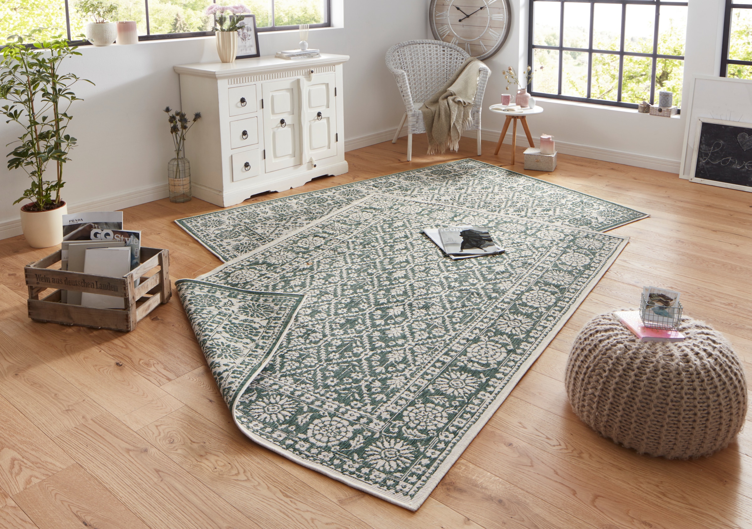 HANSE Home Teppich »Curacao«, rechteckig, 5 mm Höhe, In-& Outdoor, Läufer, günstig online kaufen