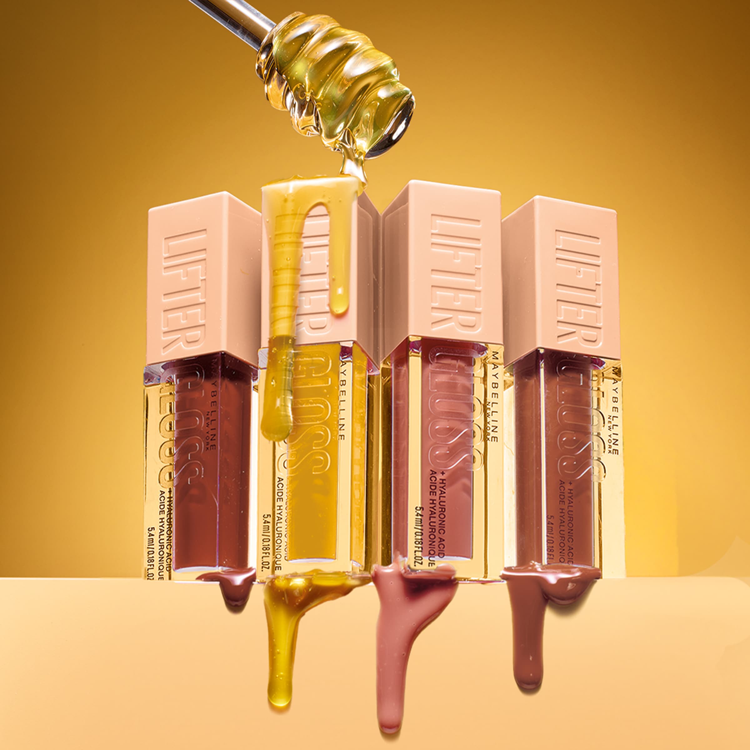 MAYBELLINE NEW YORK Lipgloss »LIFTER GLOSS LIP GLOSS« für gepflegte und voller aussehende Lippen