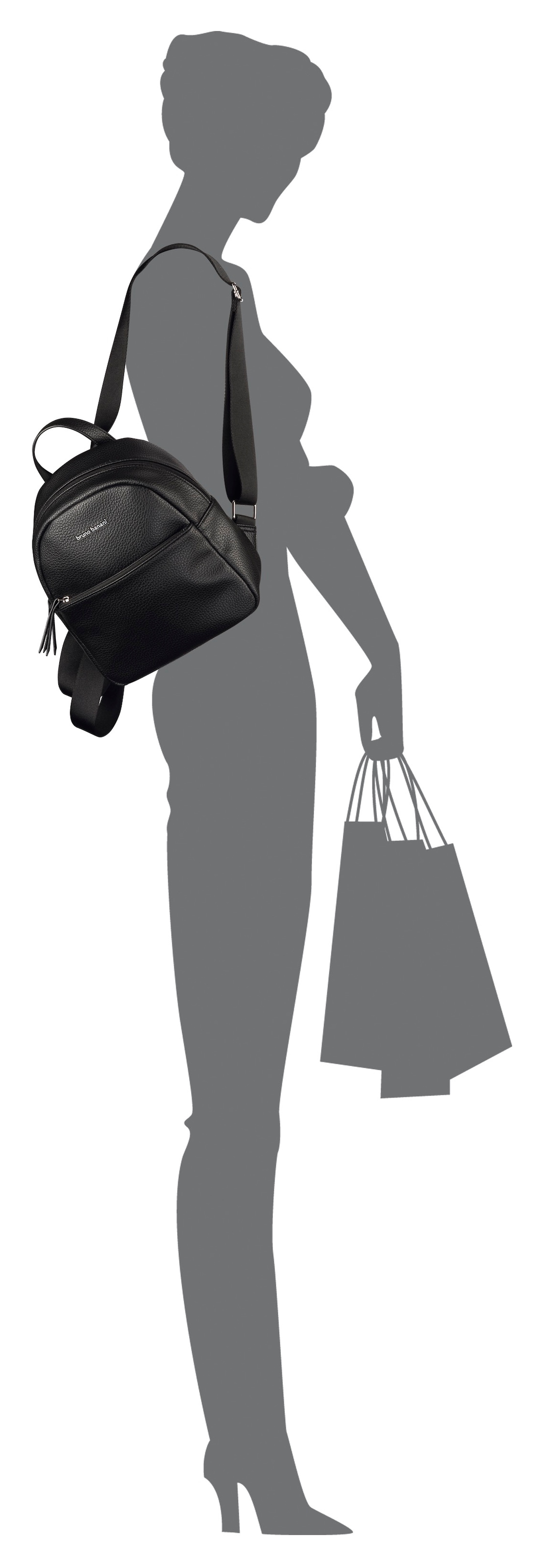 Bruno Banani Cityrucksack »Amalfi«, Freizeit Rucksack
