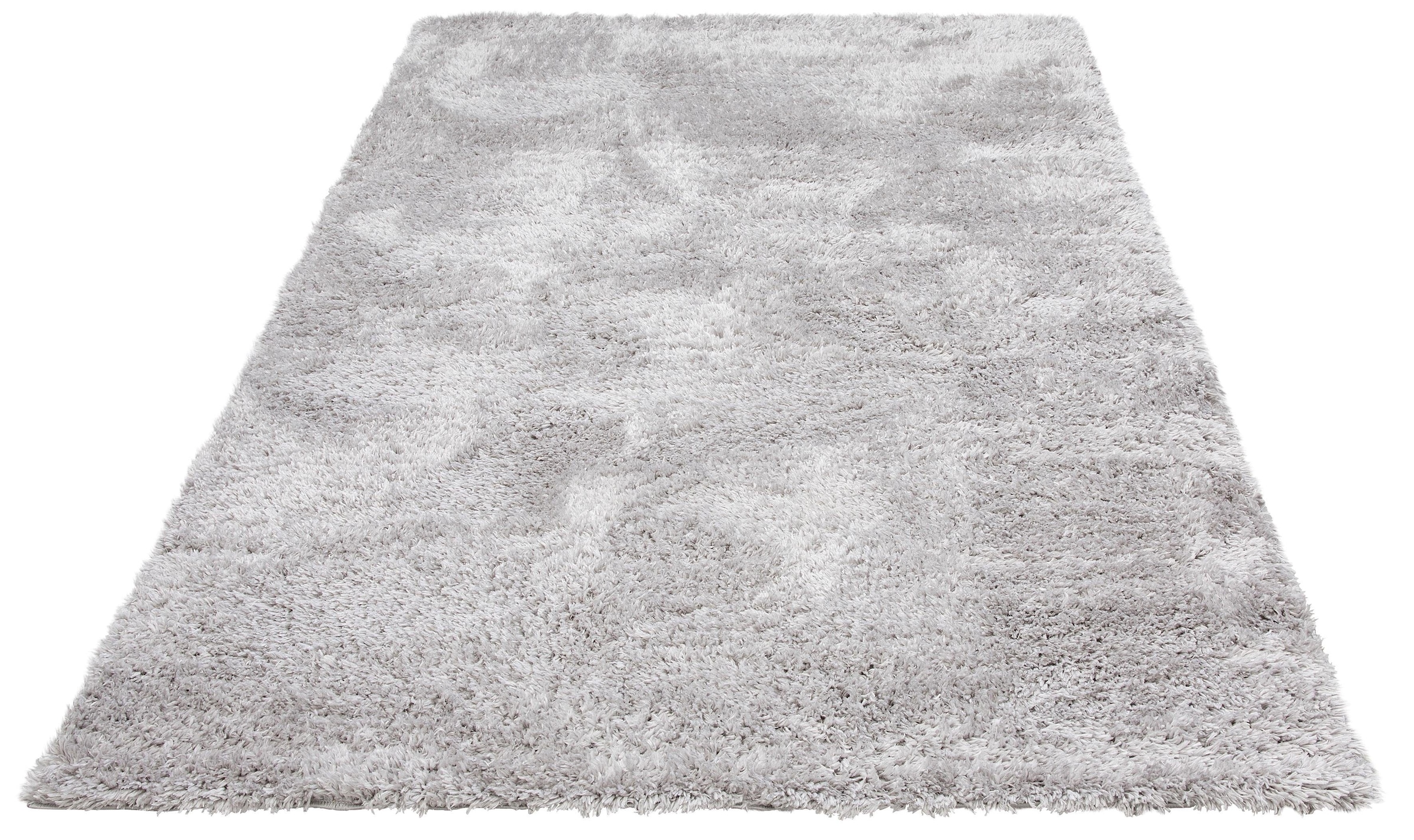 my home Hochflor-Teppich »Boldo«, rechteckig, besonders weich durch Microfaser, Shaggy Teppich