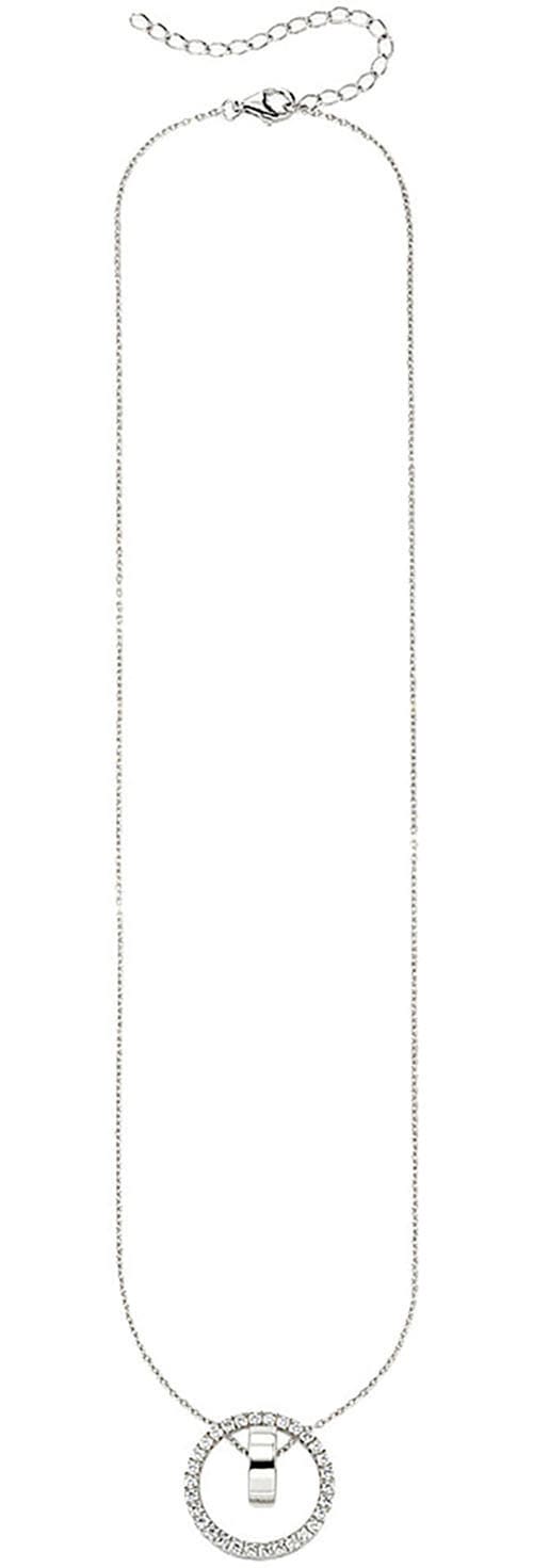 Aniston JEWELRY & WATCHES Kette mit Anhänger »Schmuck Geschenk Silber 925 Halsschmuck«, mit Zirkonia (synth.)