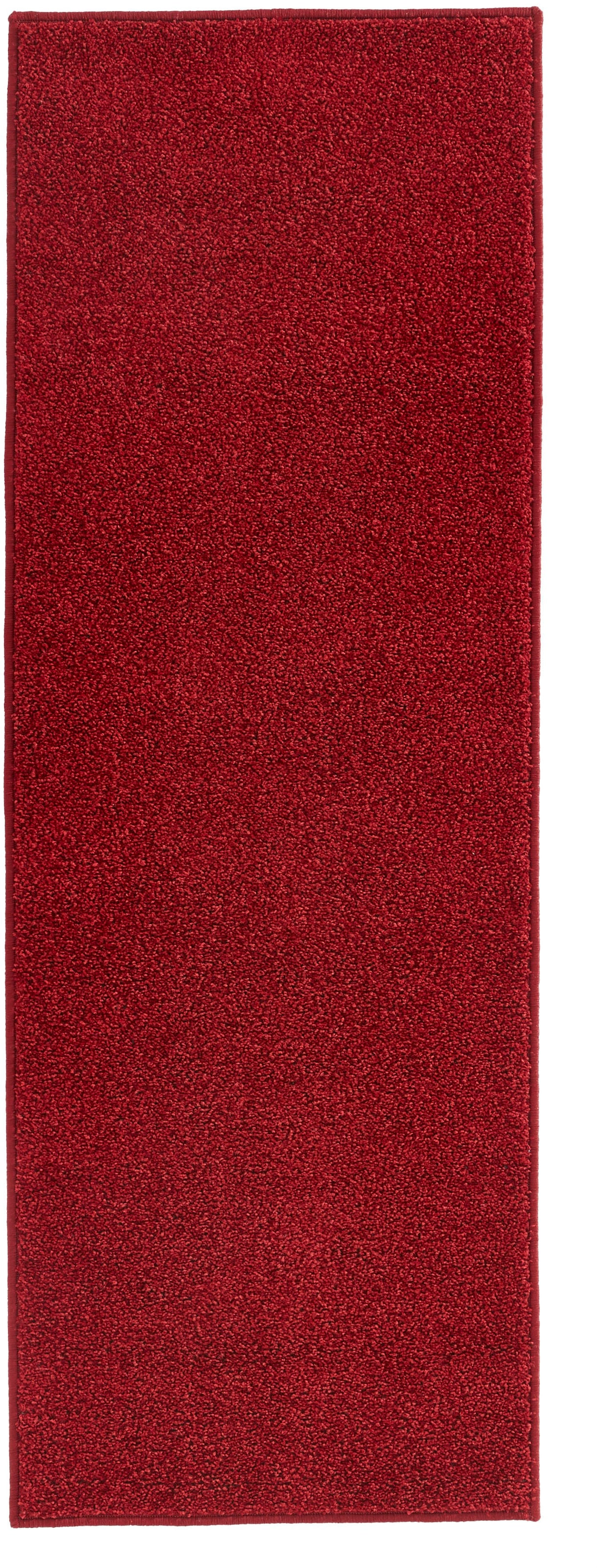 HANSE Home Teppich »Pure 100 Kurzflor«, rechteckig, 13 mm Höhe, Kurzflor, uni, umkettelt, Läufer, Wohnzimmer, Kinderzimmer, Flur