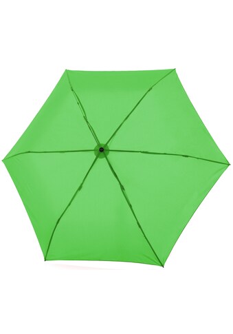 doppler® Taschenregenschirm »Zero 99 flat uni, Peppy Lime« kaufen